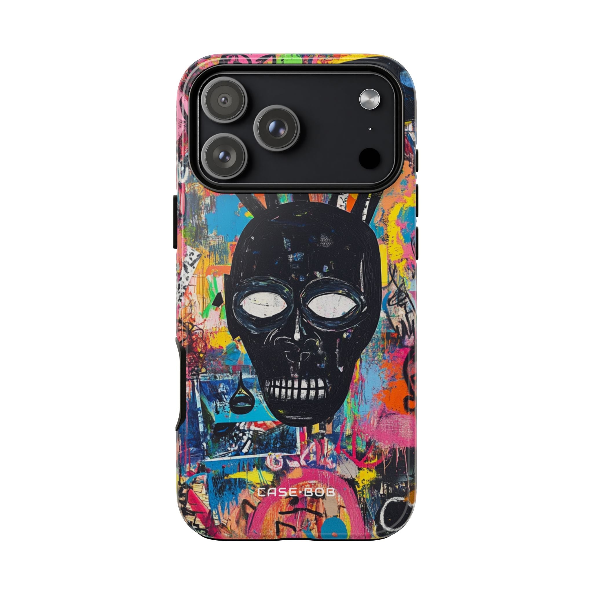 Skull Vortex iPhone 17 Pro Max Case - Tough - CASE•BOB