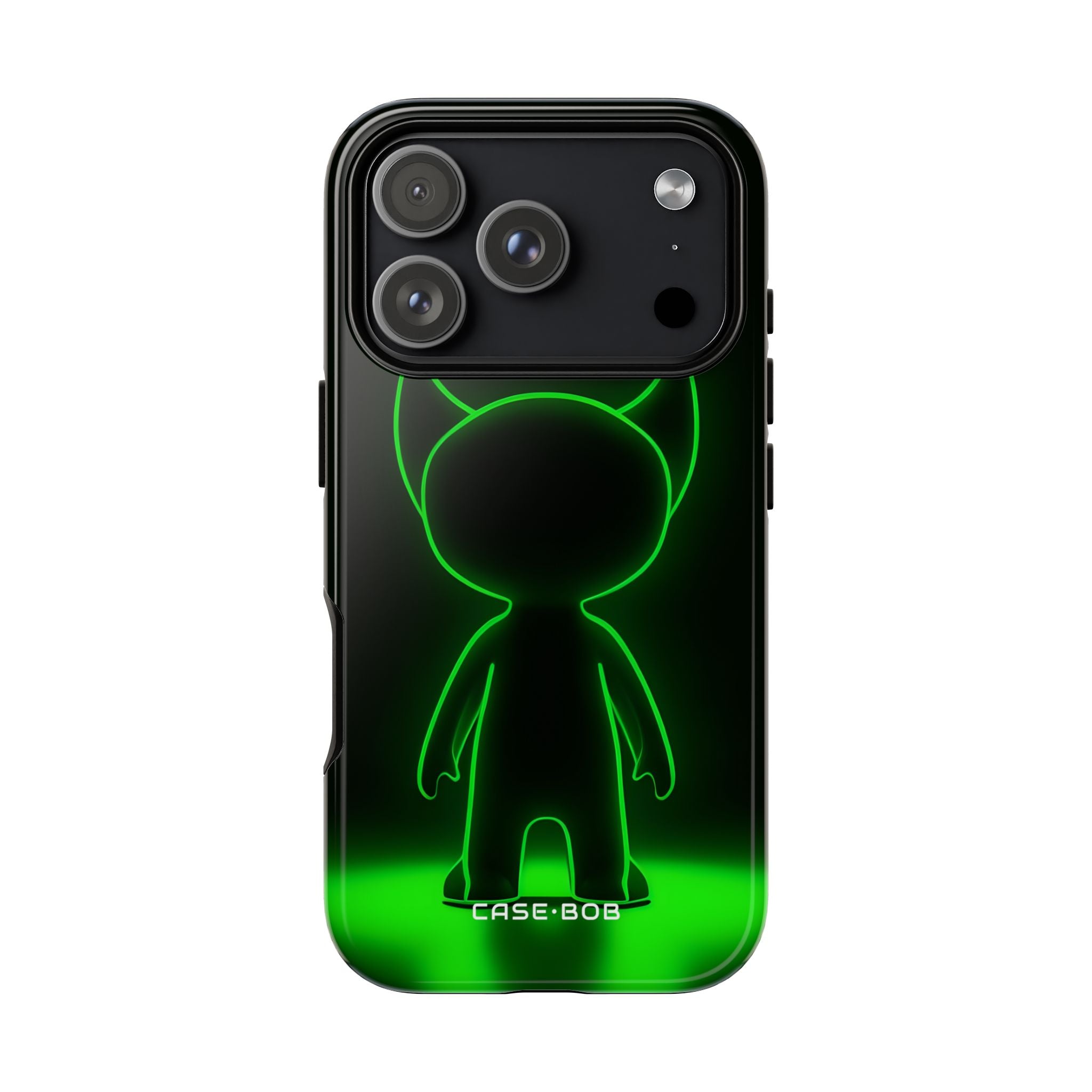 Neon Horned Glow iPhone 17 Pro Case - Tough - CASE•BOB