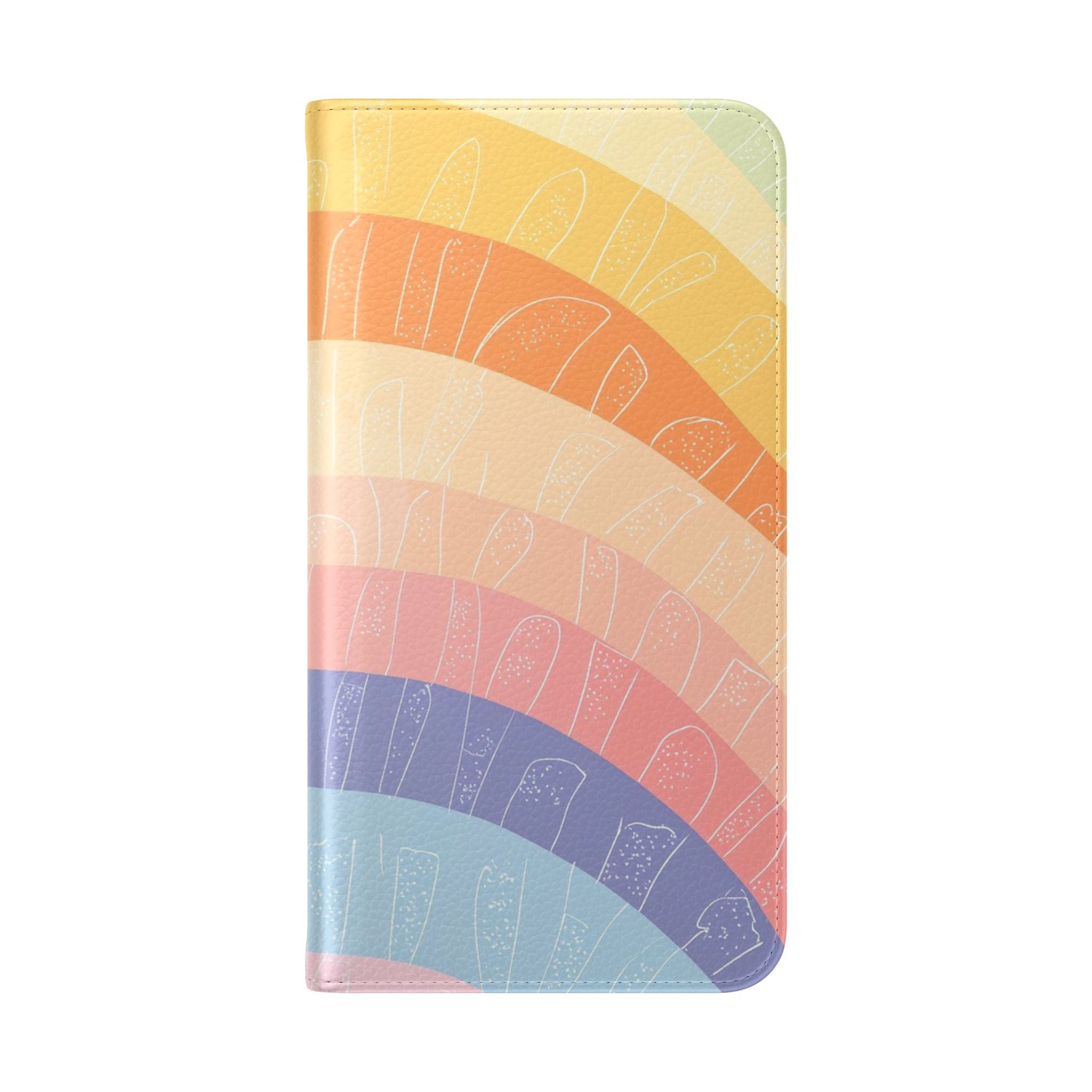 Pastel Rainbow Glow - Samsung S23+ Case - Wallet