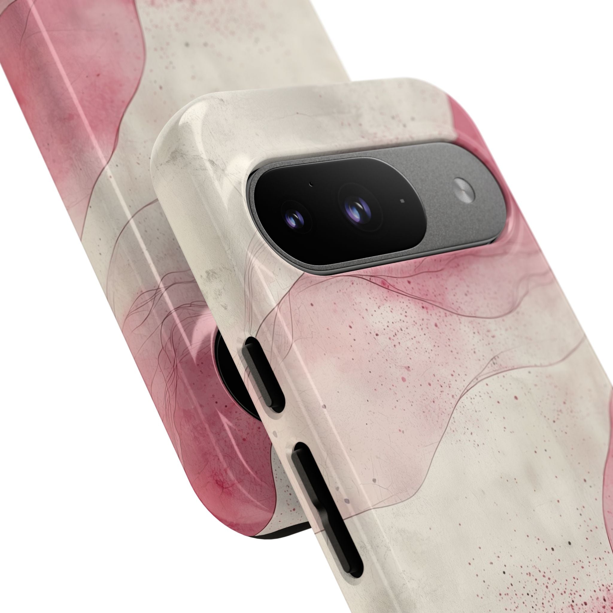 Crimson Waves Google Pixel 9 Case - Tough