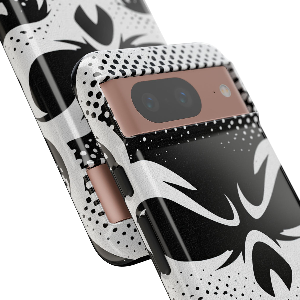 Phantom Halftone · Tough Phone Case for Pixel · Black