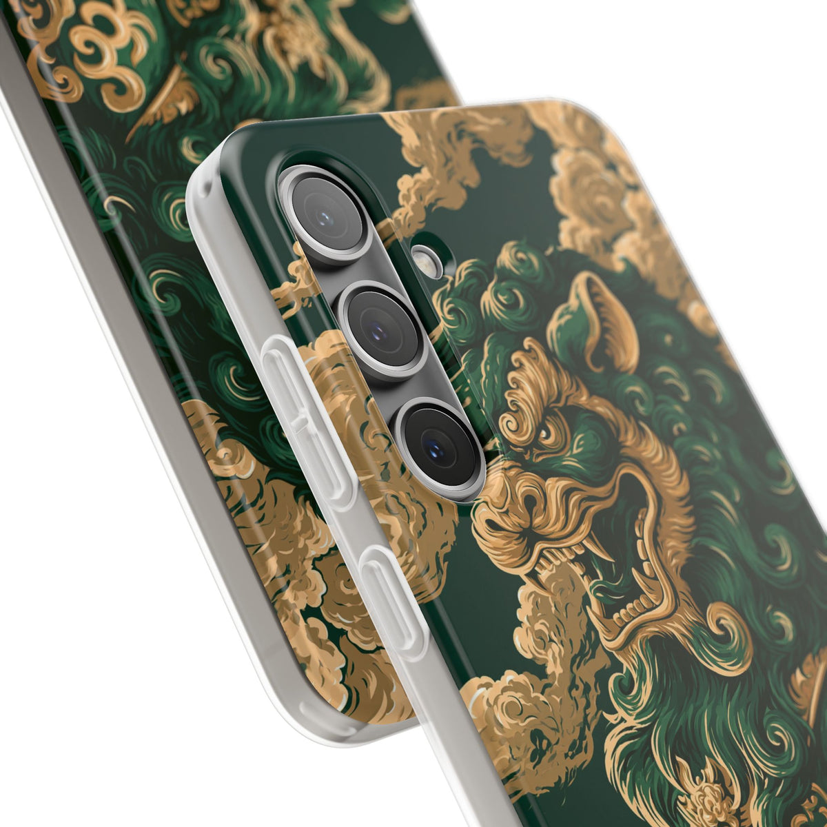 Imperial Guardian Lion · Lite Phone Case for Samsung · Green