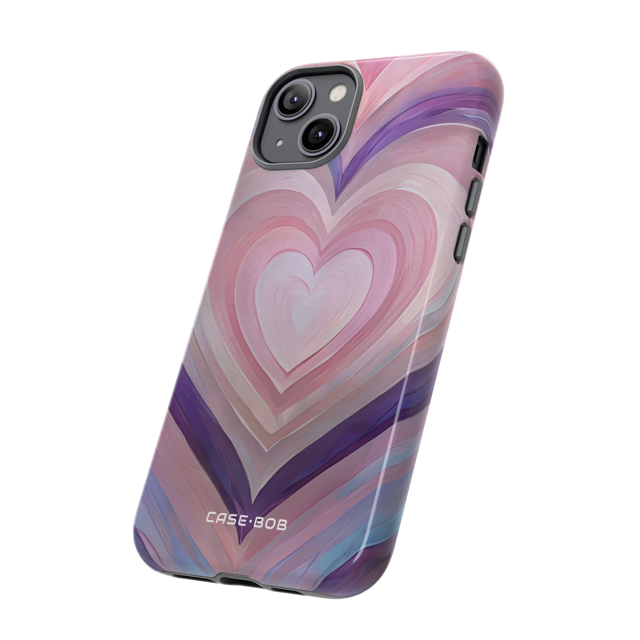 Radiant Heartbrush iPhone 14 Plus Cover - Tough