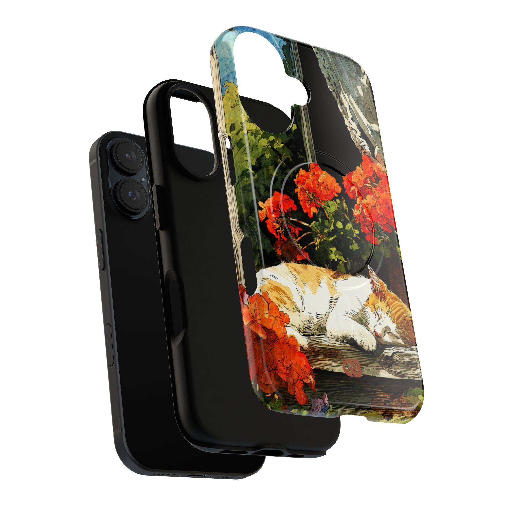 Sleeping Ginger Bloom · Tough+ Phone Case for iPhone · Magsafe