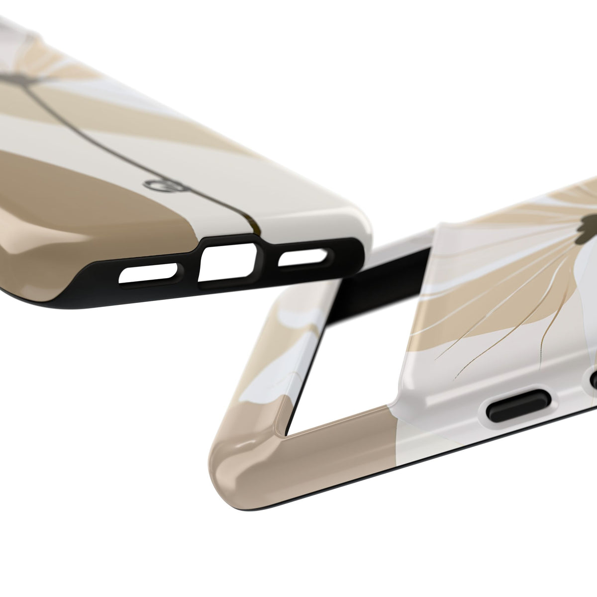Soft Petal Bloom · Tough Phone Case for Pixel · Beige