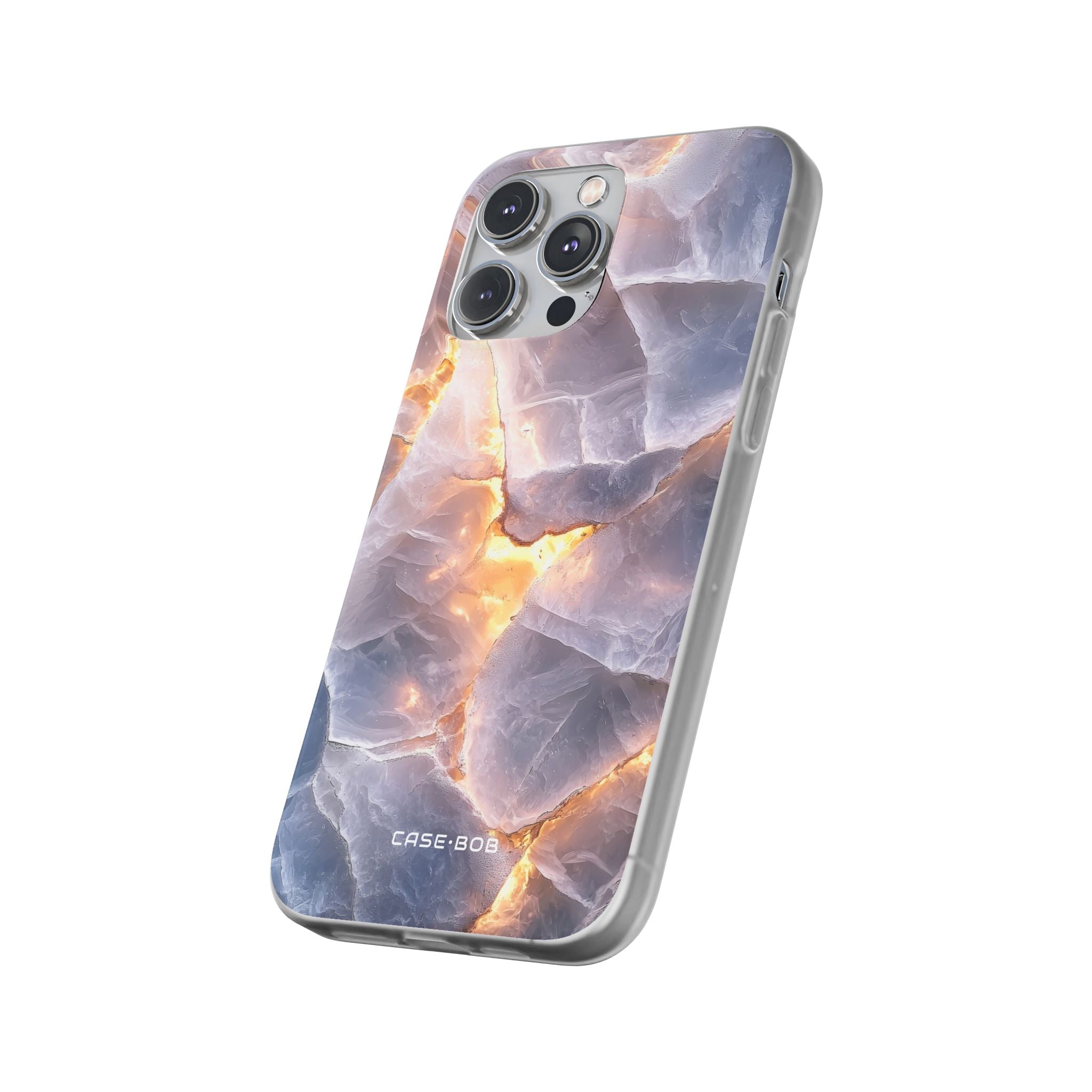 Crystal Veins iPhone 14 Pro Max Case - Soft