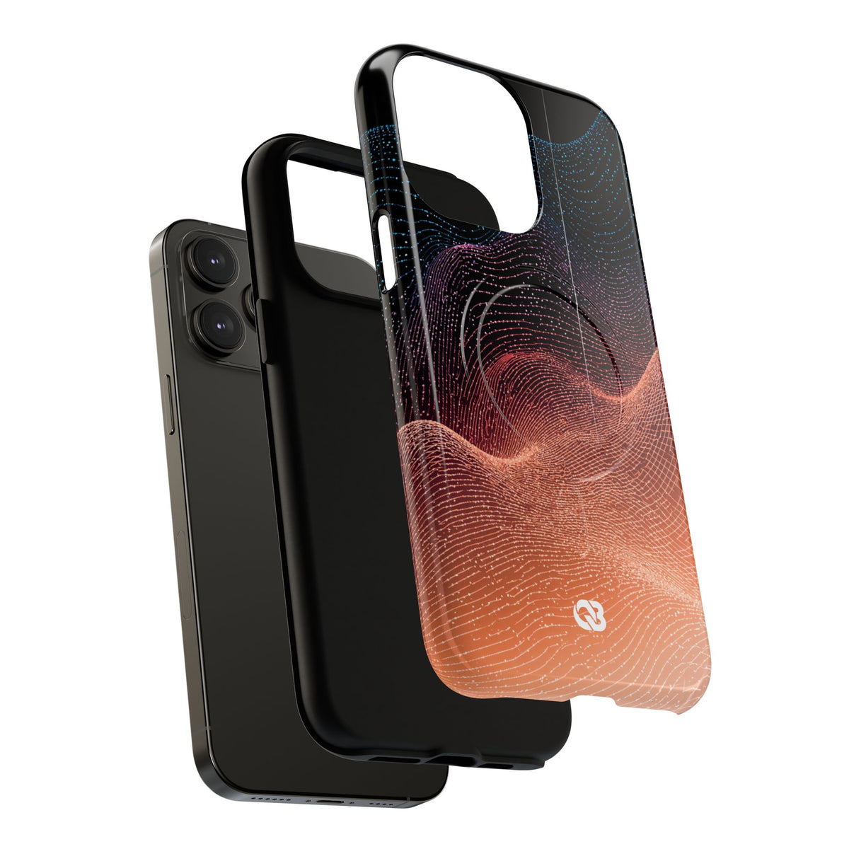 Spectral Elevation · Tough 2.0 Magnetic Phone Case for iPhone · Orange