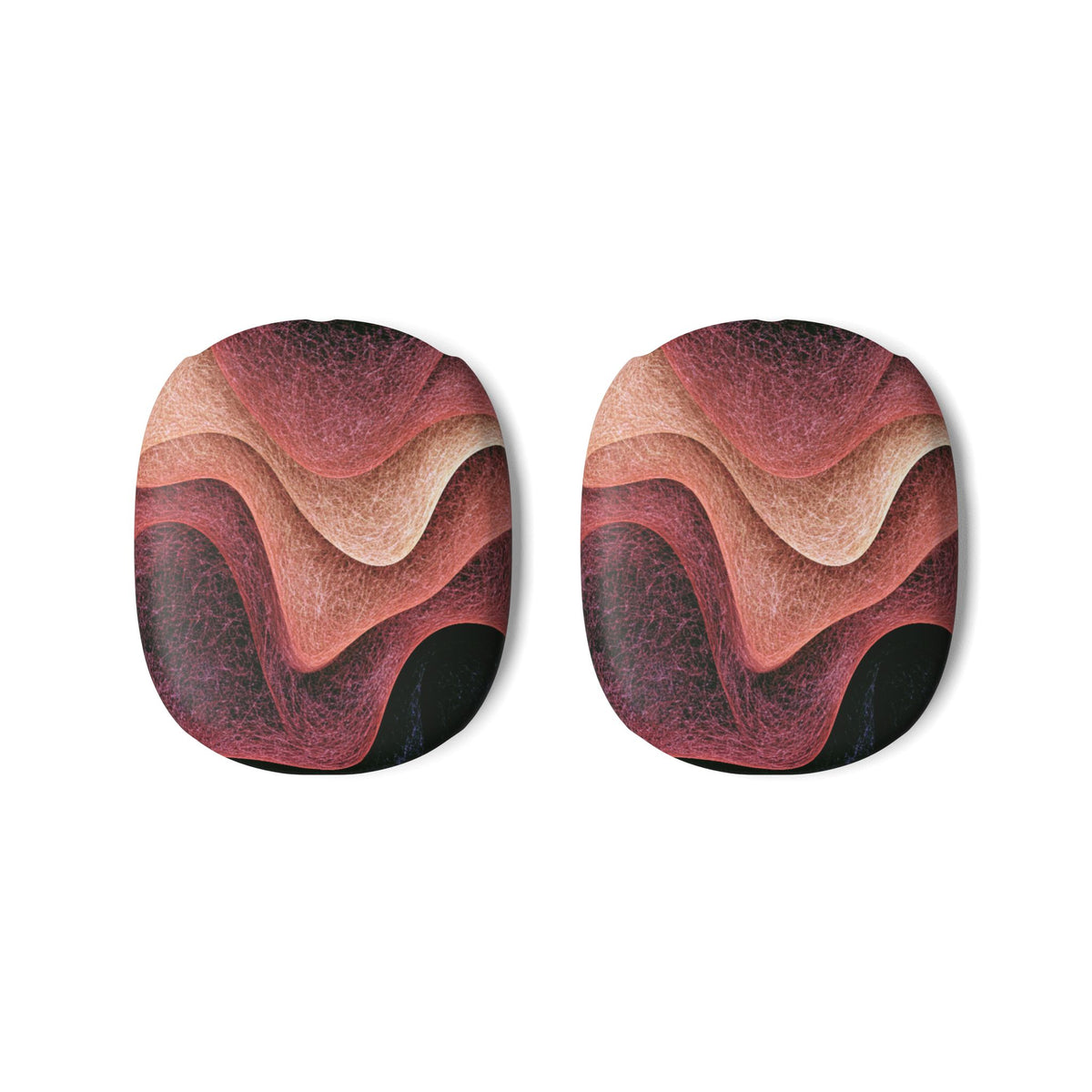 Rose Contour Waves · Hard Case for AirPods Max · Pink