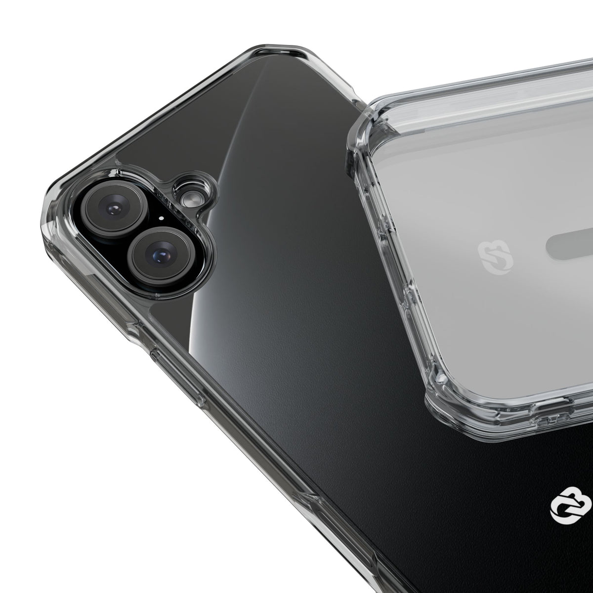 Black Impact MagSafe Phone Case for iPhone - Obsidian Lunar Arch