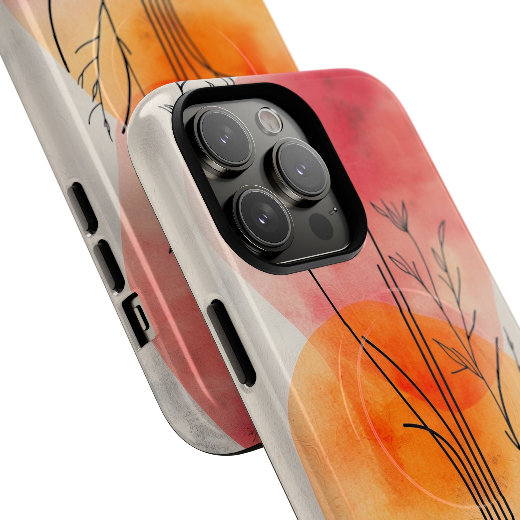 Crimson Bloom Lineage · Tough+ Phone Case for iPhone · Magsafe