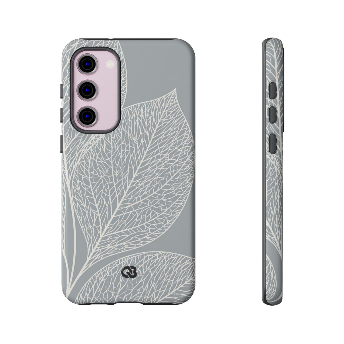 Minimal Leaf Skeleton · Tough Phone Case for Samsung · Grey