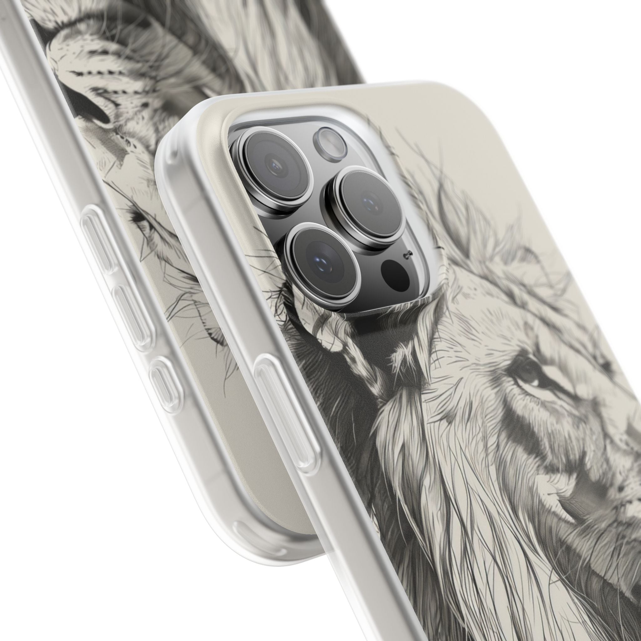 Lion Flow iPhone 16 Pro Max Case - Soft