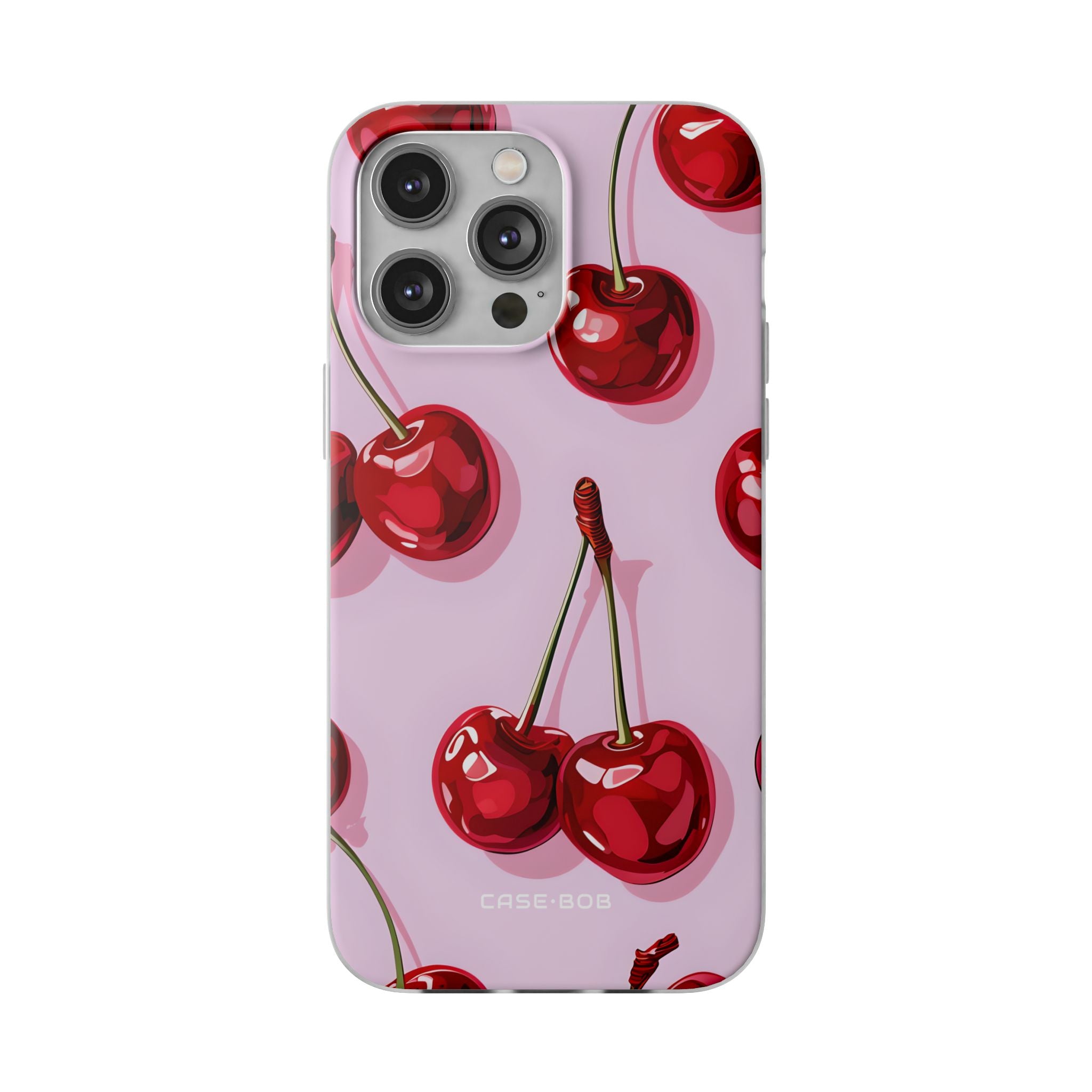Glossy Cherry Burst iPhone 14 Pro Max Case - Soft - CASE•BOB