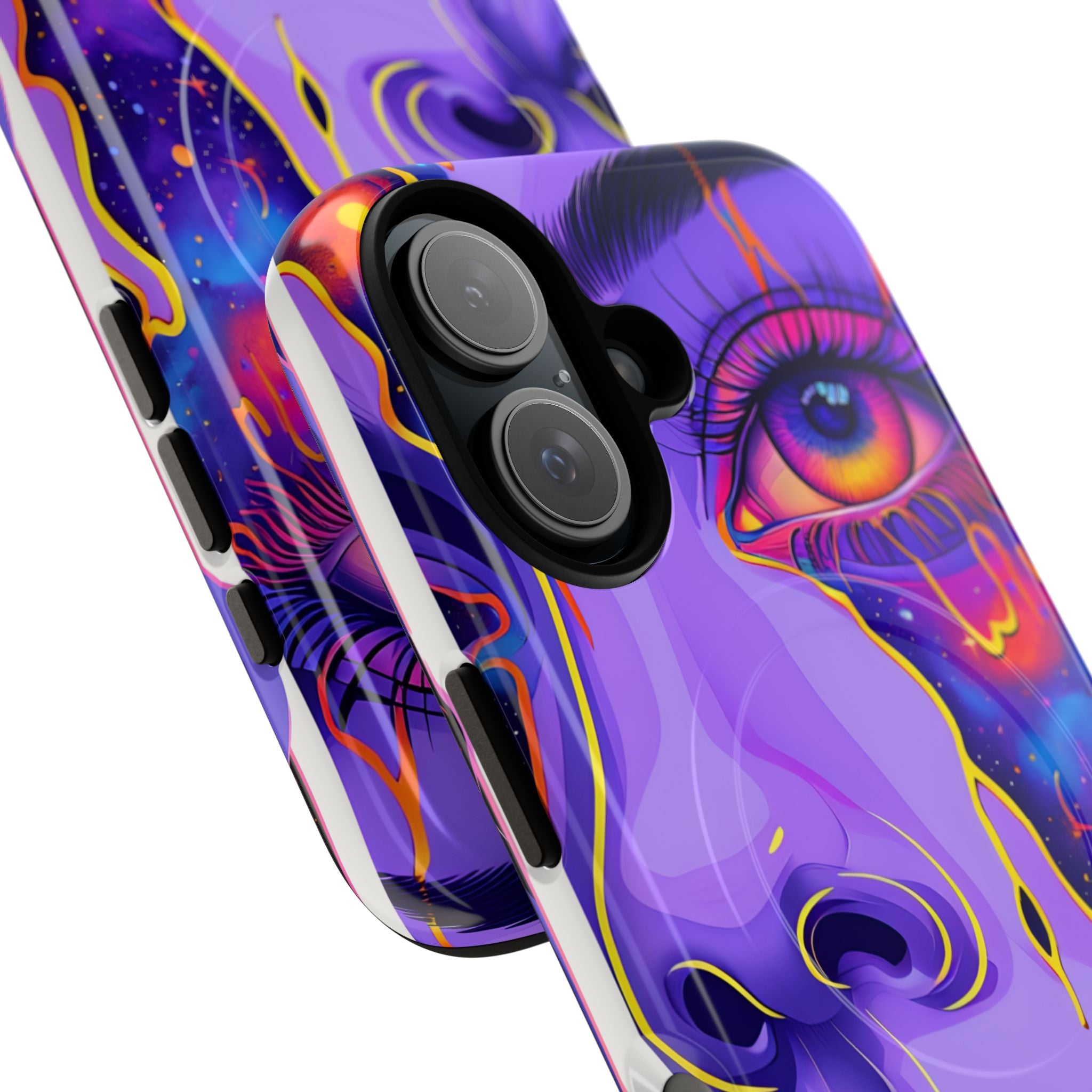 Violet Cosmic Gaze · Tough+ Custodia per iPhone · Magsafe