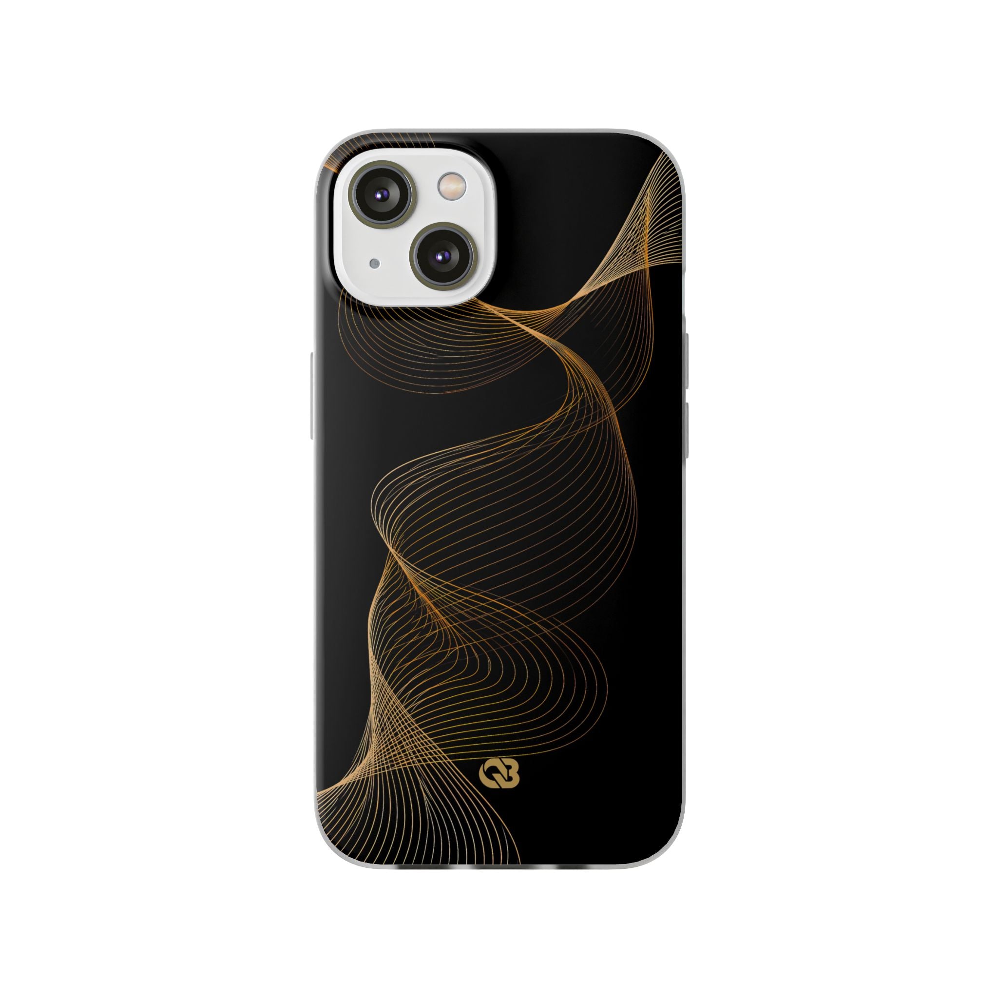 Gold Lite Phone Case for iPhone - Burnished Bronze Helix