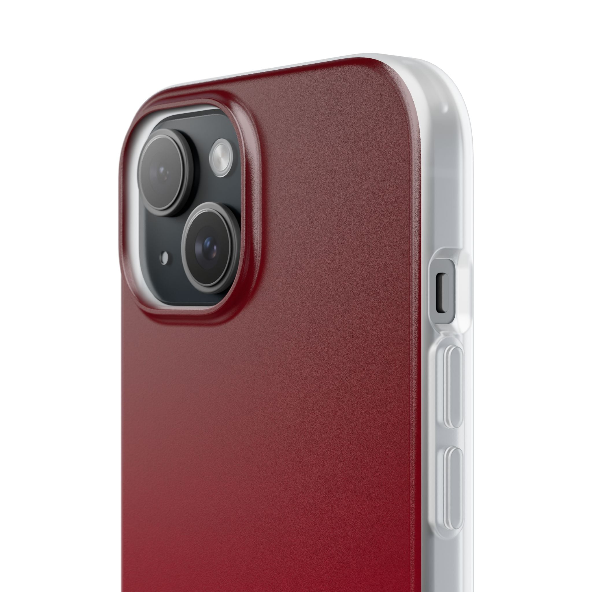Red Lite Phone Case for iPhone - Crimson Velvet Fade