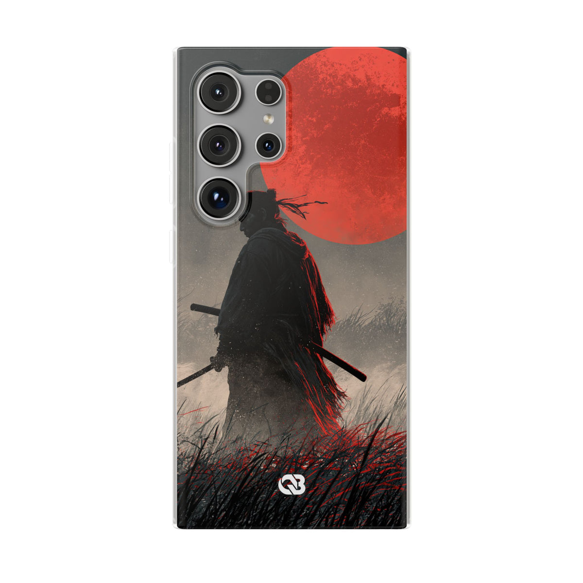 Crimson Moon Ronin · Lite Phone Case for Samsung · Black