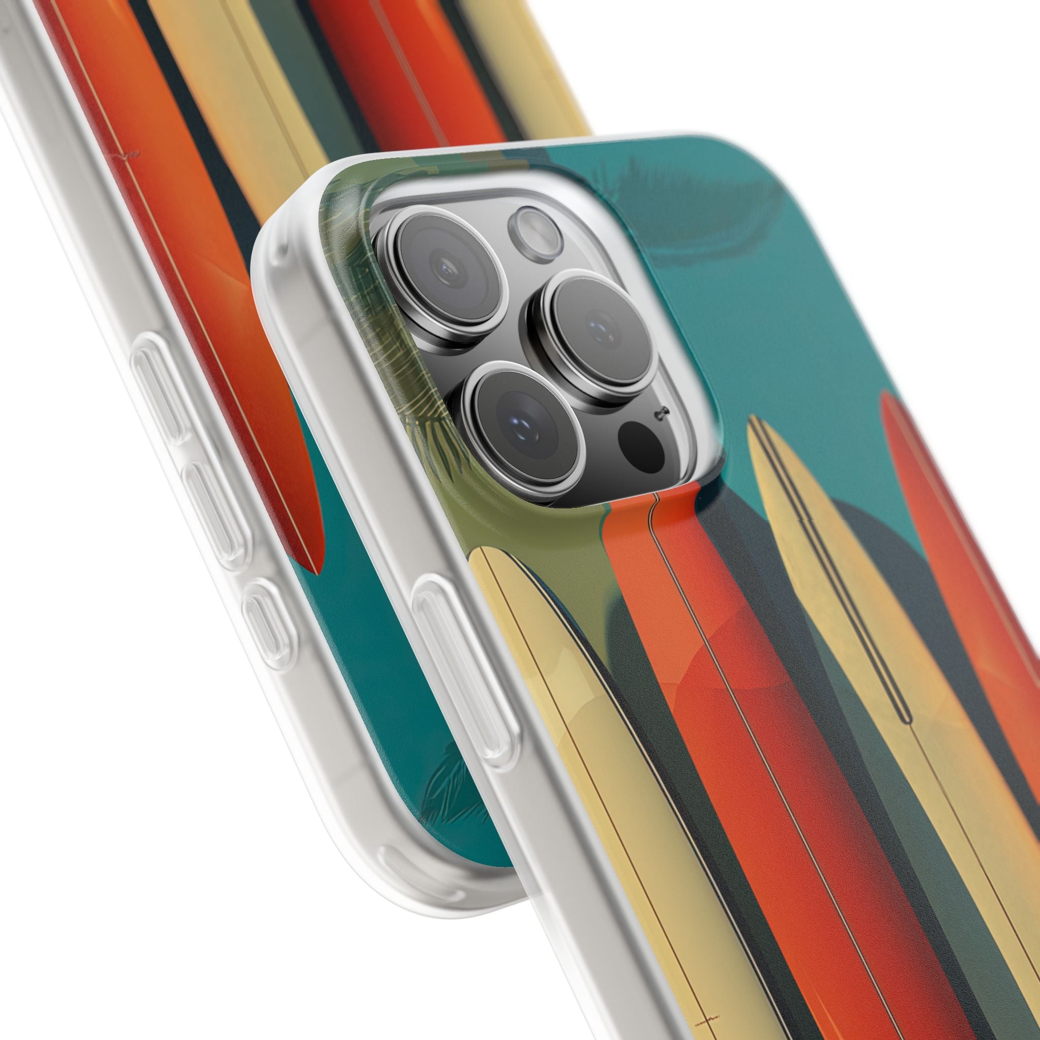 Teal Coast Lineup · Soft Capa para iPhone
