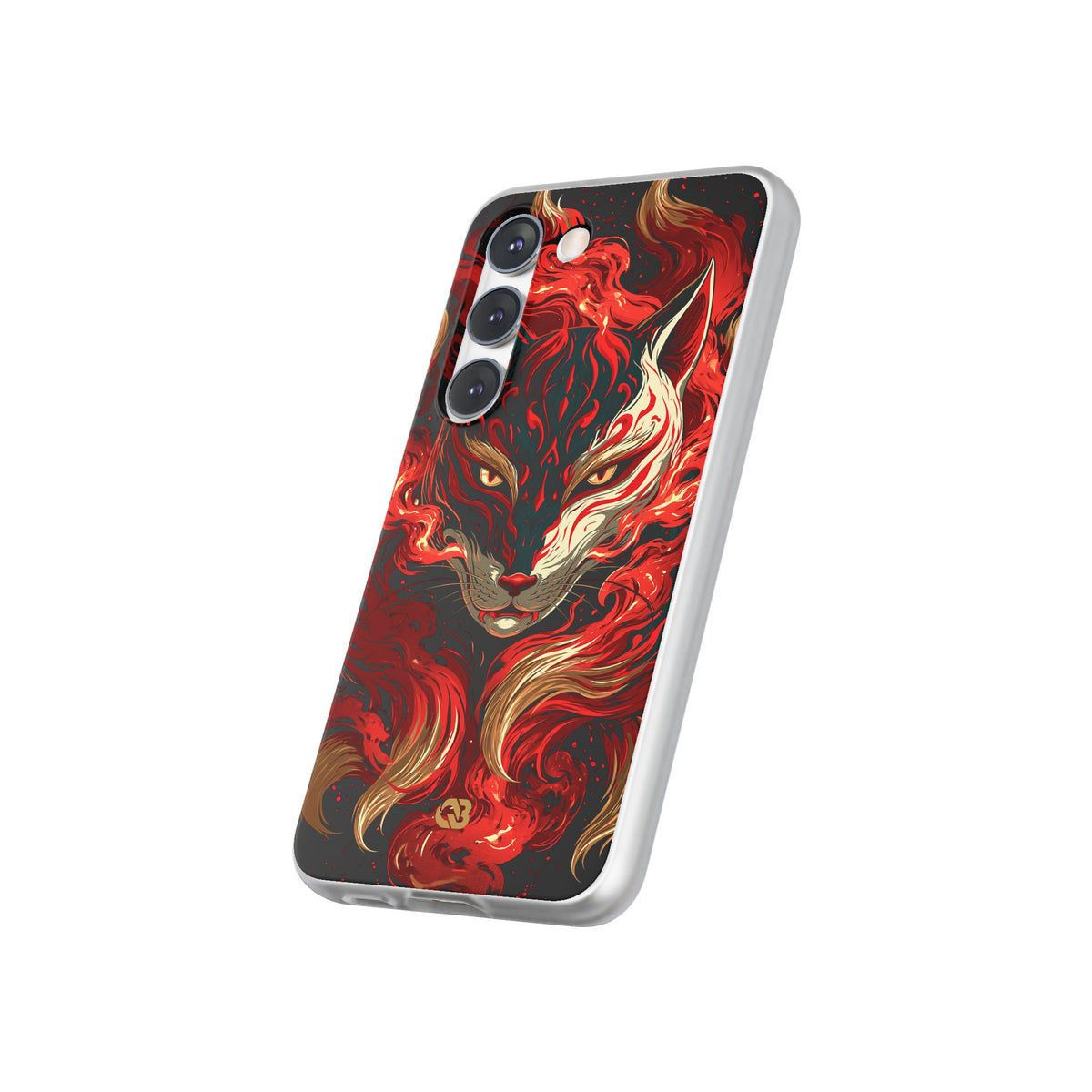 Crimson Kitsune Spirit · Lite Phone Case for Samsung · Red