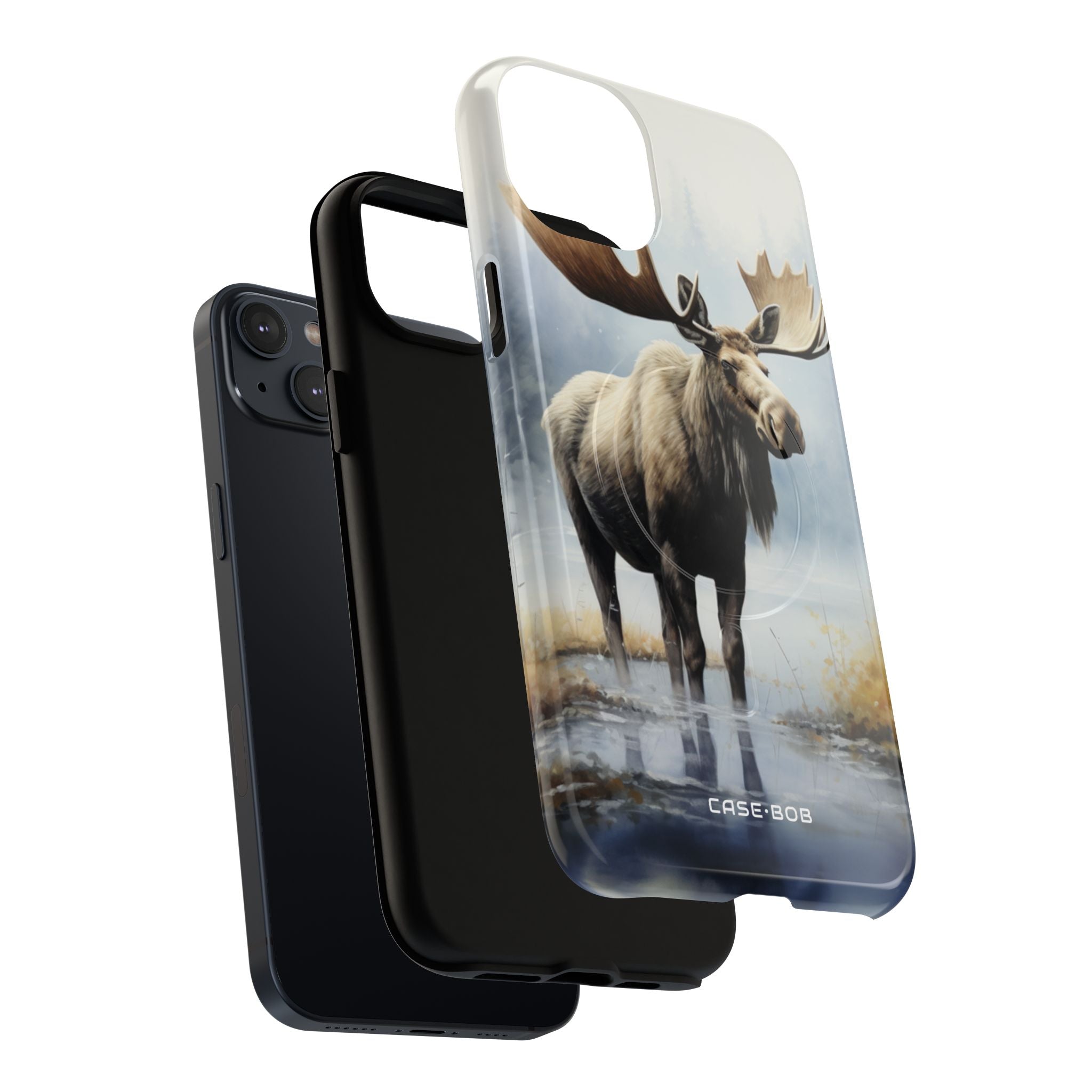 Moose Reflection iPhone 14 Plus Case - Tough+