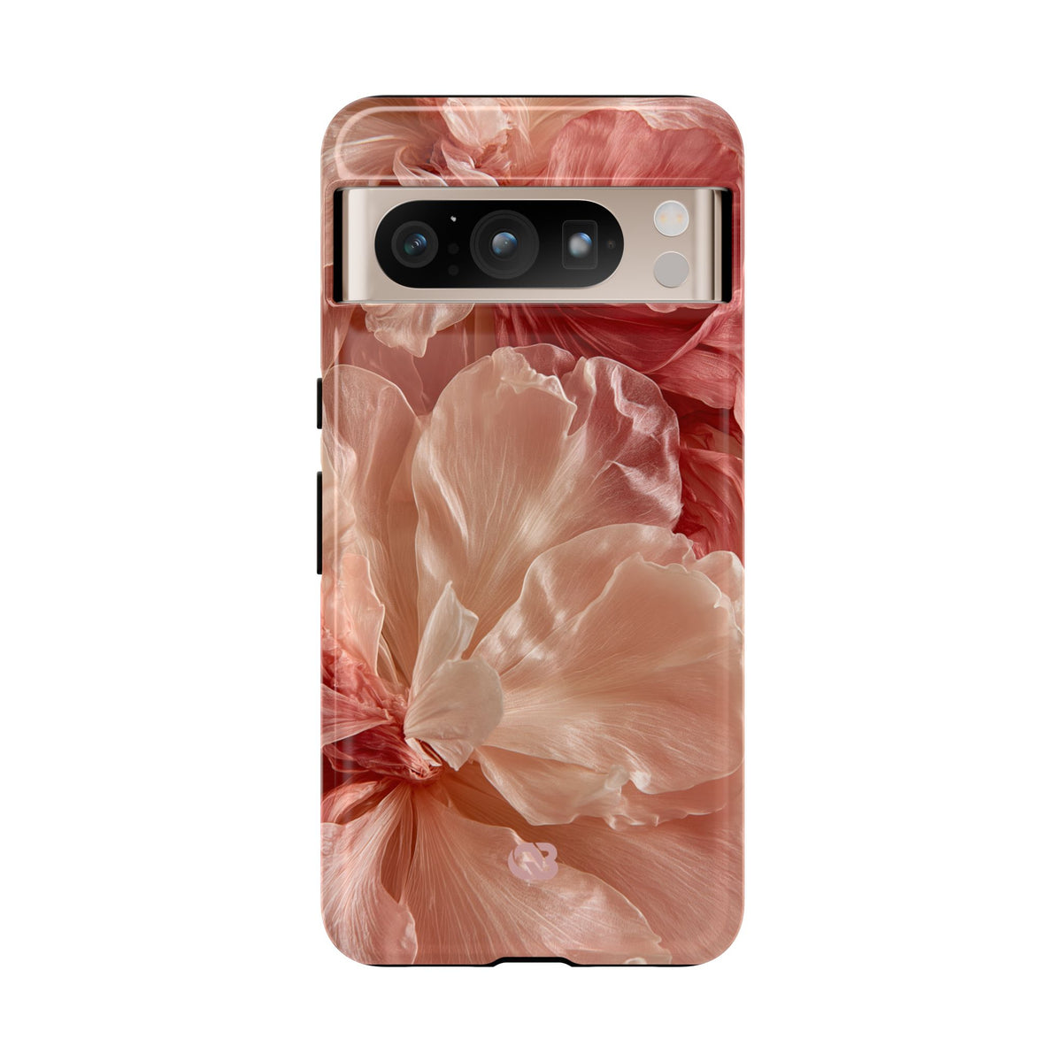 Blush Silk Bloom · Tough Phone Case for Pixel · Pink