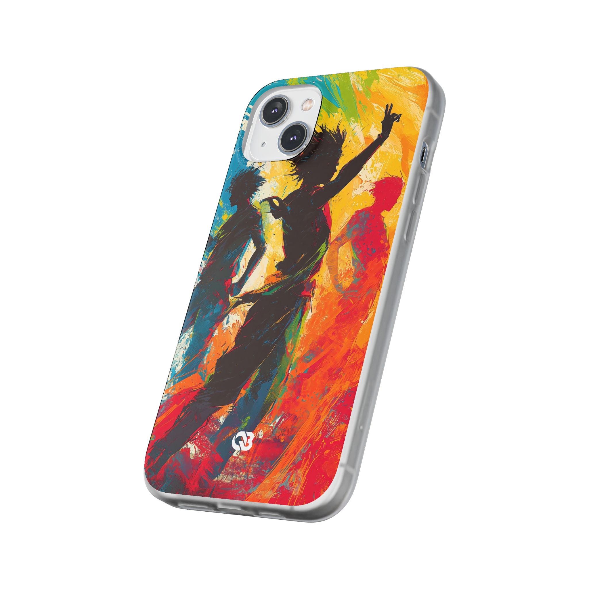 Electric Motion Blur · Soft Phone Case for iPhone