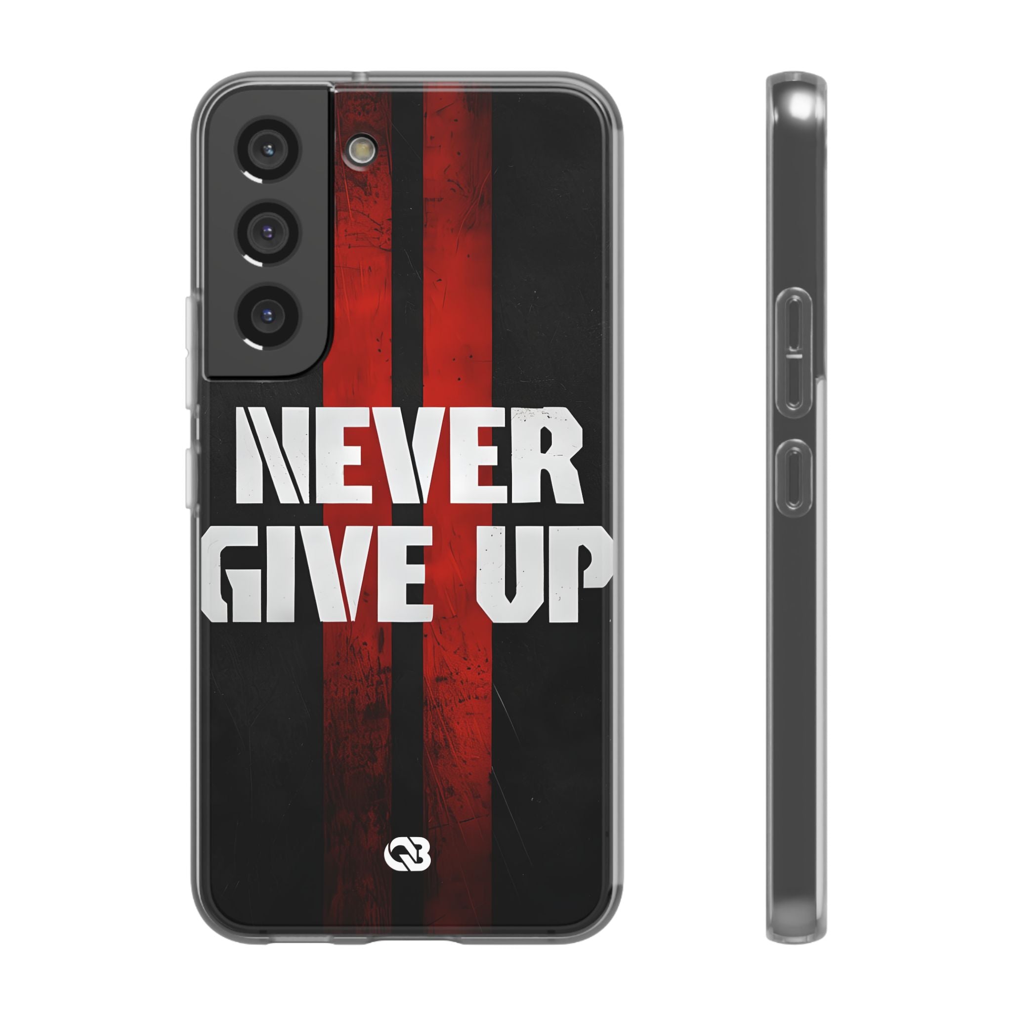Crimson Grit Resolve · Soft Phone Case for Samsung