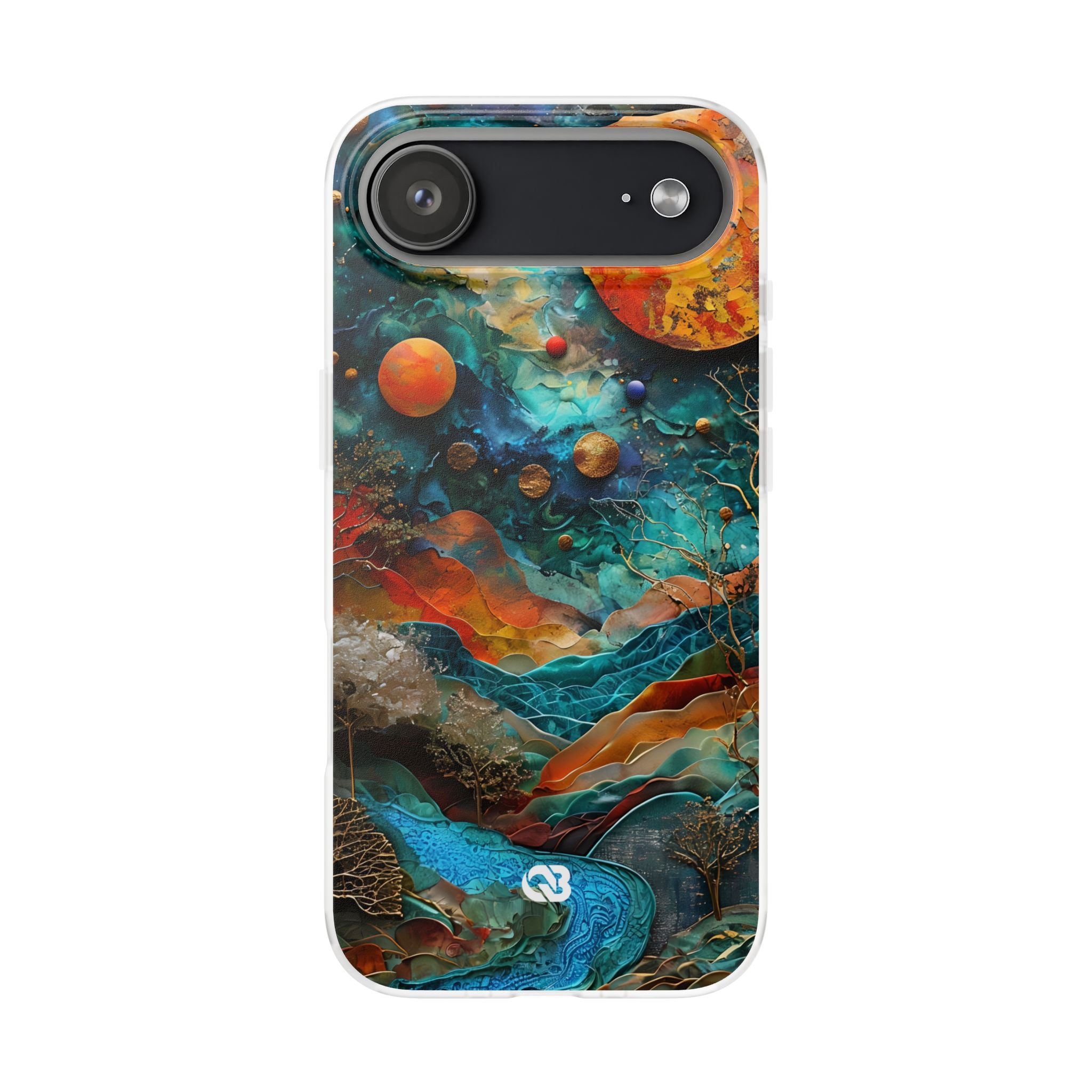 Copper Horizon Drift · Soft Mobilskal för iPhone