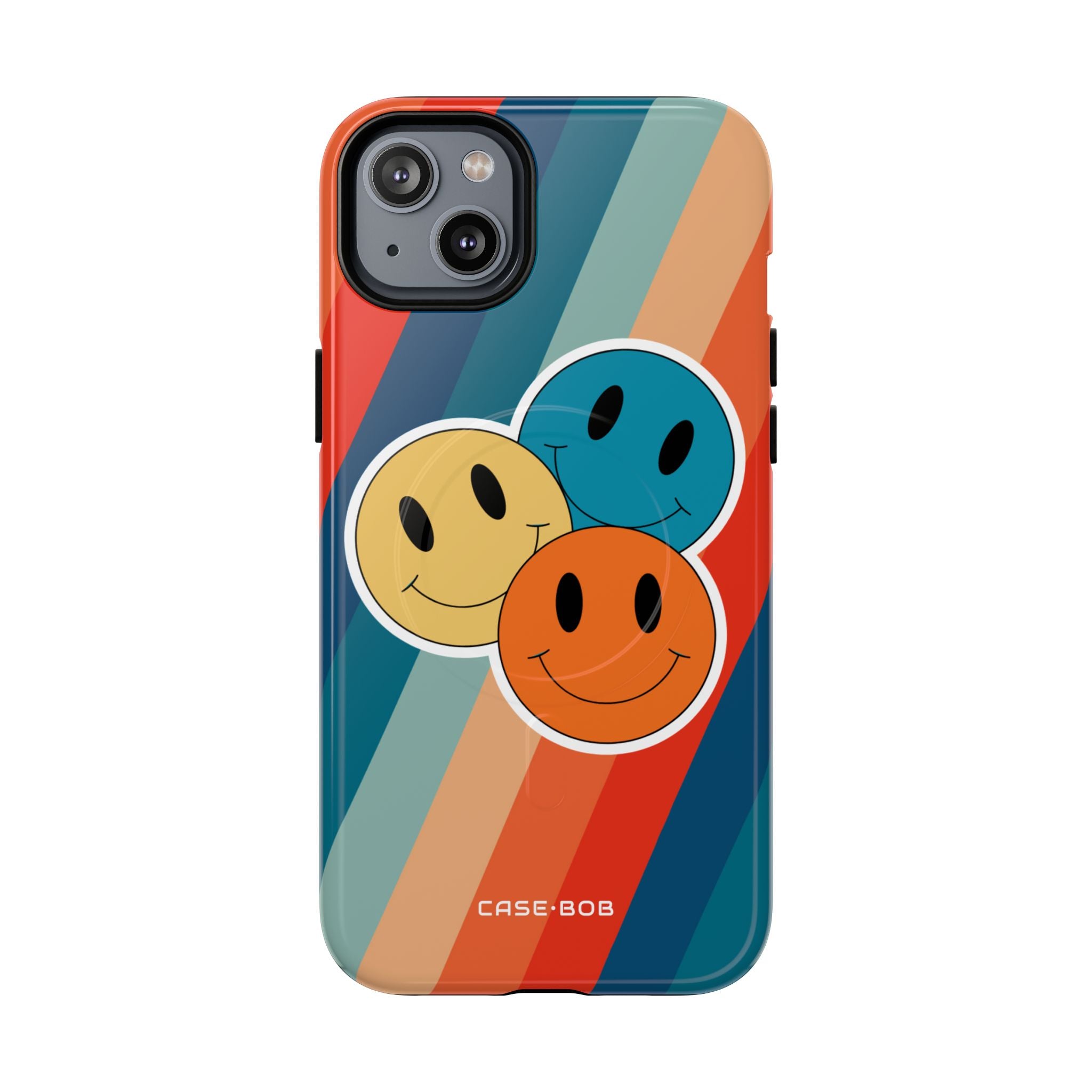 Triple Smile Breeze iPhone 14 Plus Case - Tough+