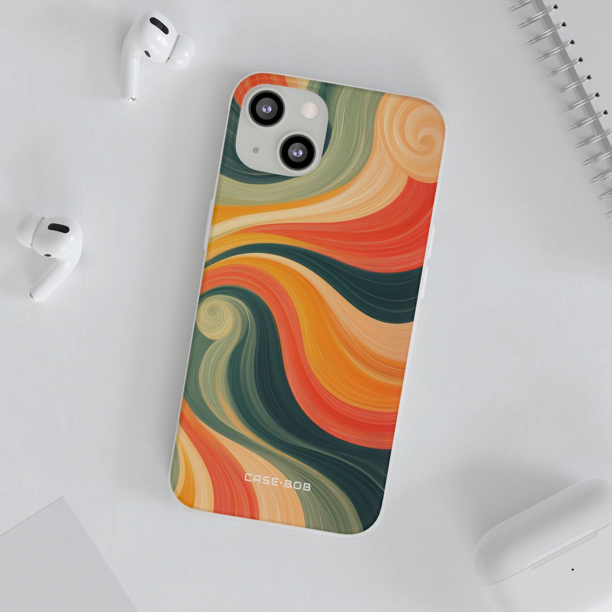 Swirling Ember iPhone 13 - Soft