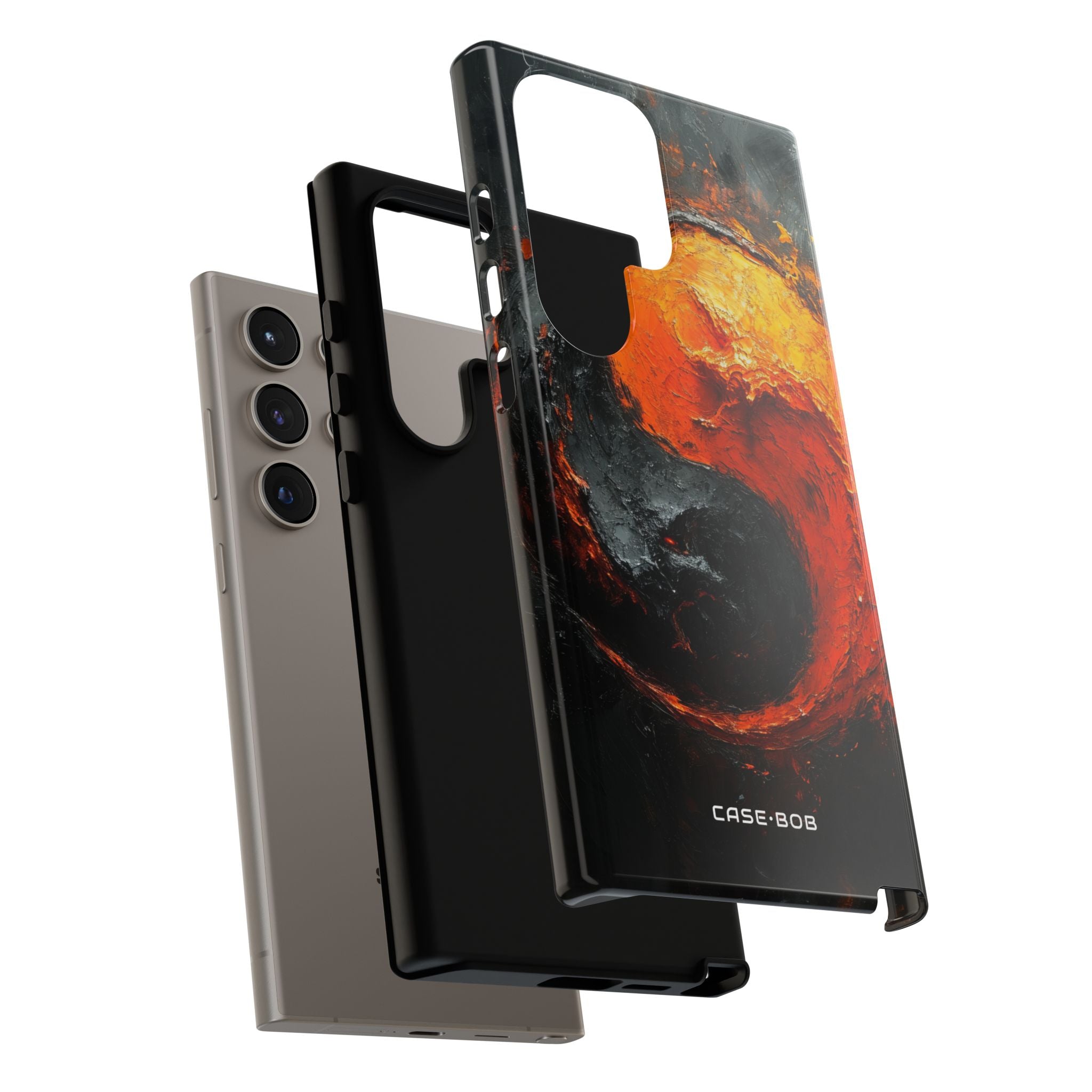 Molten Yin-Yang Samsung S24 Ultra Case - Tough