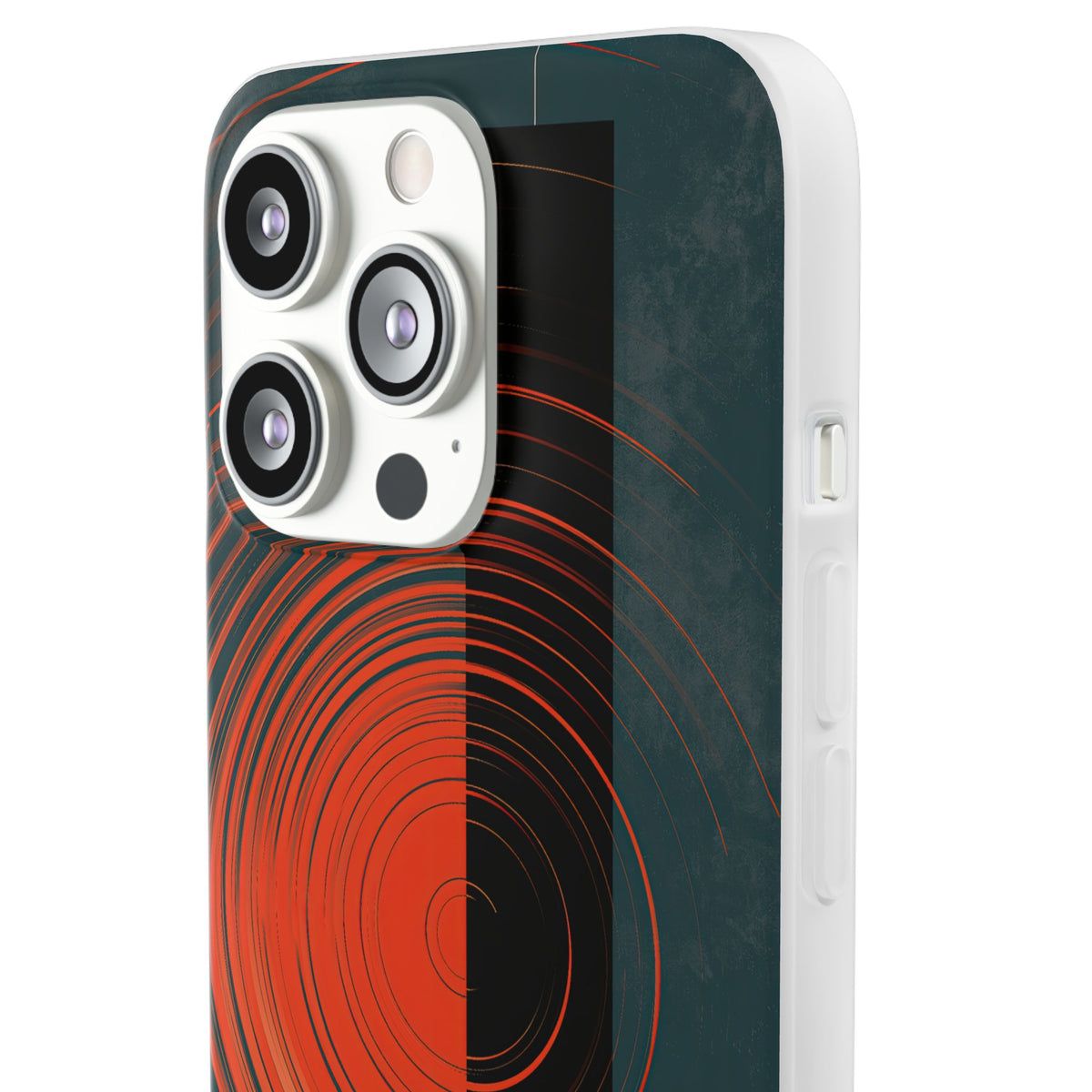 Orbital Meridian · Lite Phone Case for iPhone · Orange