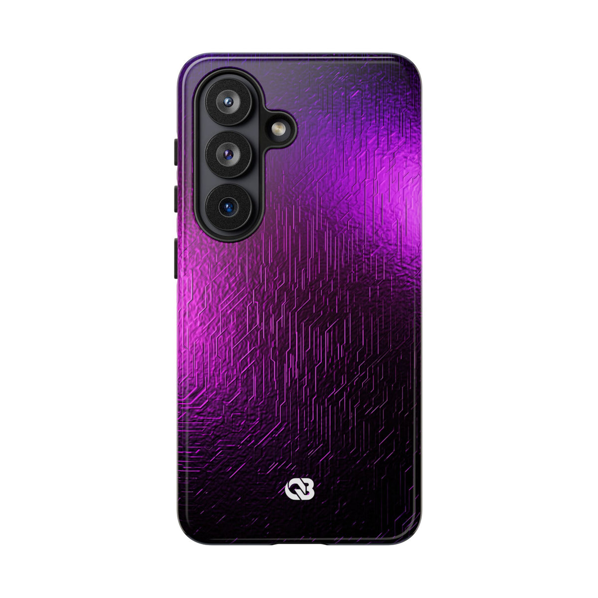 Violet Cyber Circuit · Tough Phone Case for Samsung · Purple