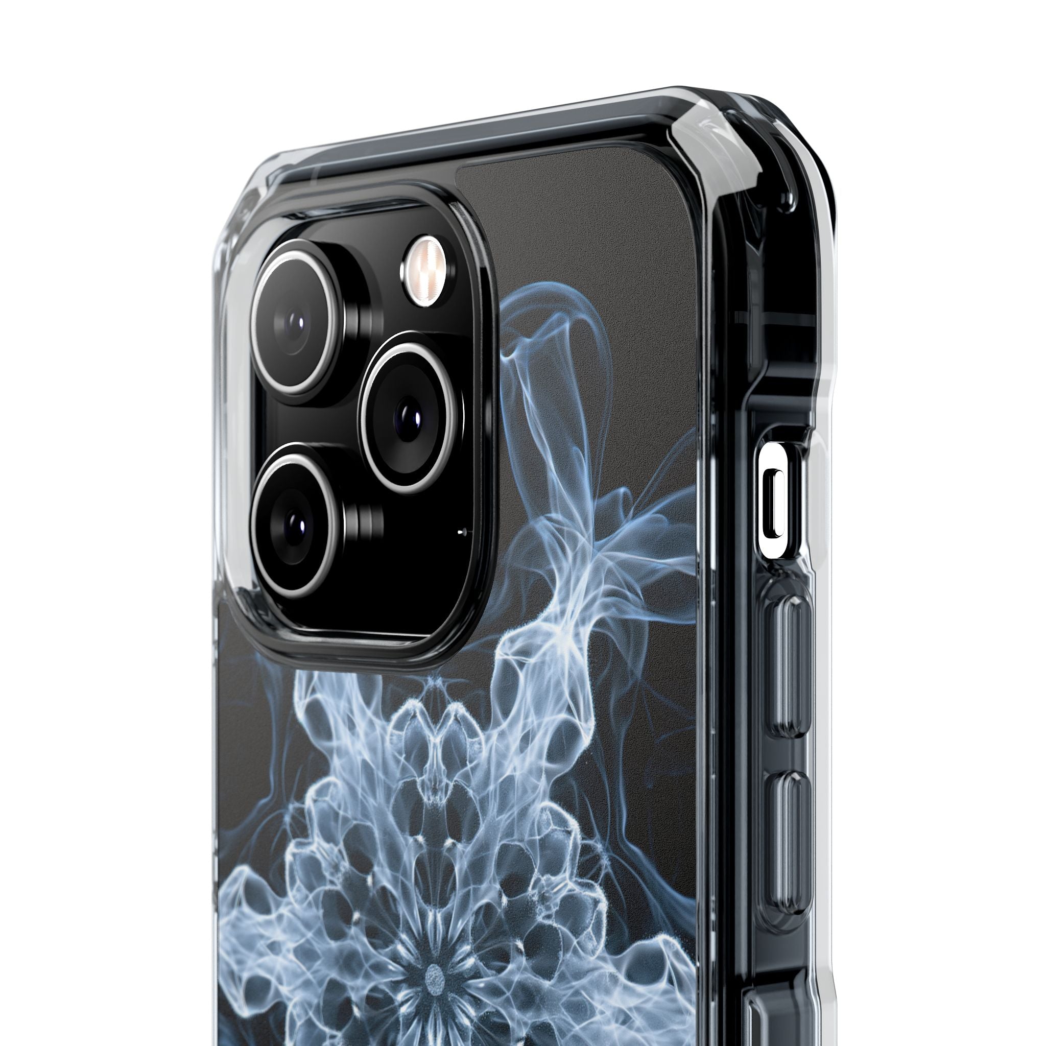 Blue Impact MagSafe Phone Case for iPhone - Glacial Smoke Crown
