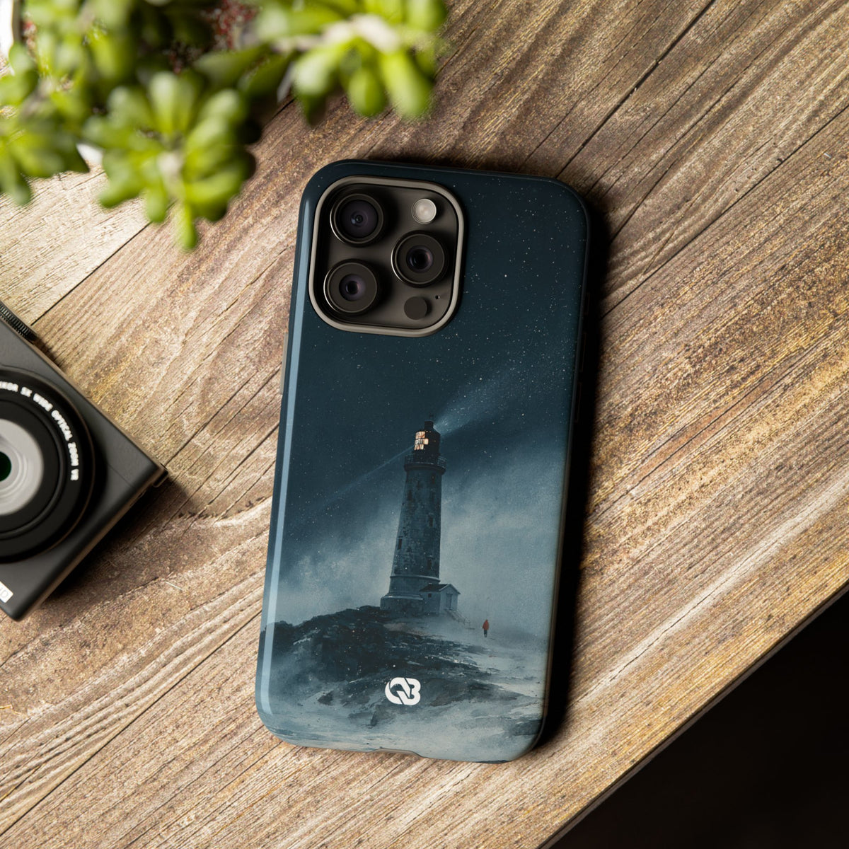 Nordic Coastal Beacon · Tough Phone Case for iPhone · Blue
