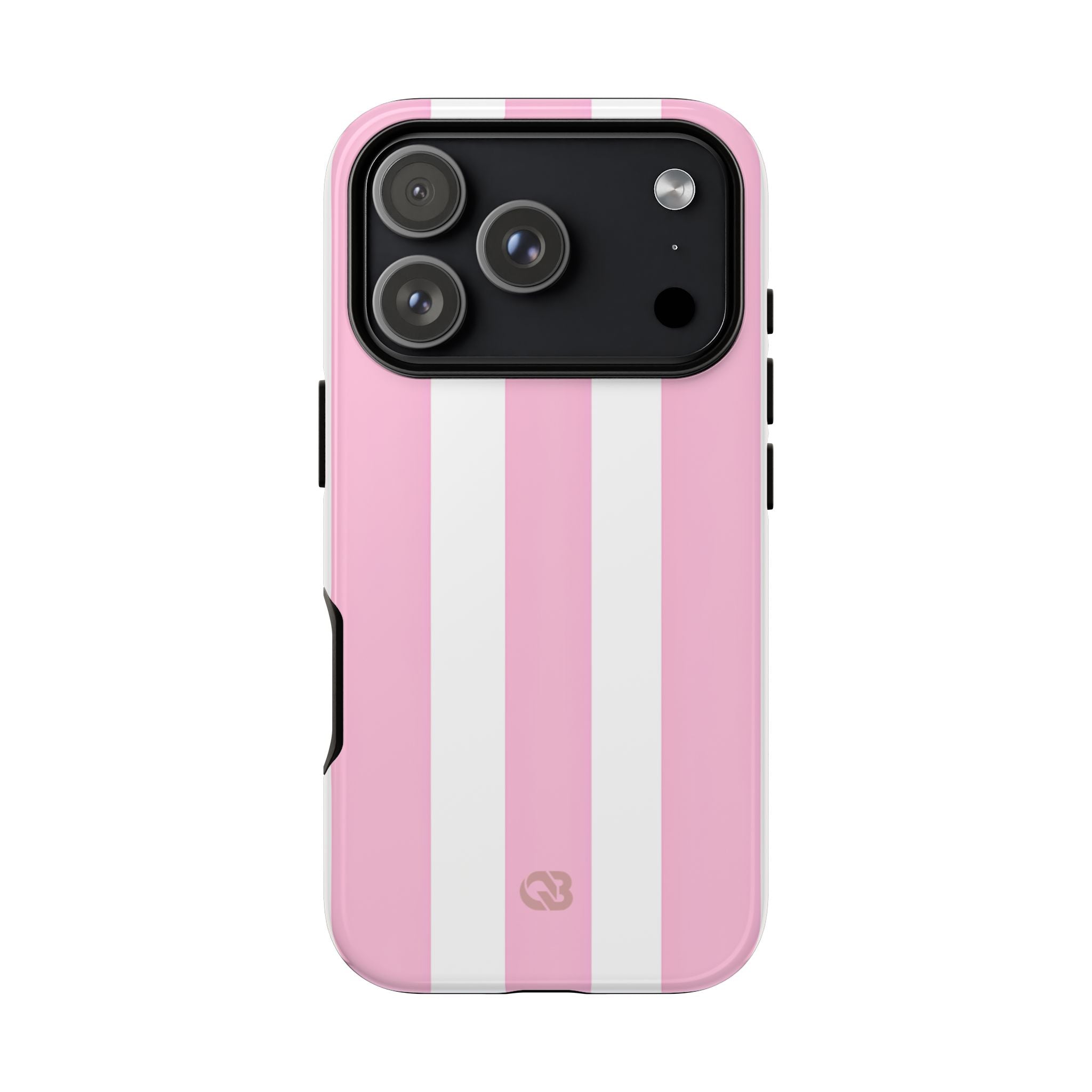Soft Pink Stripe · Tough Coque de téléphone pour iPhone