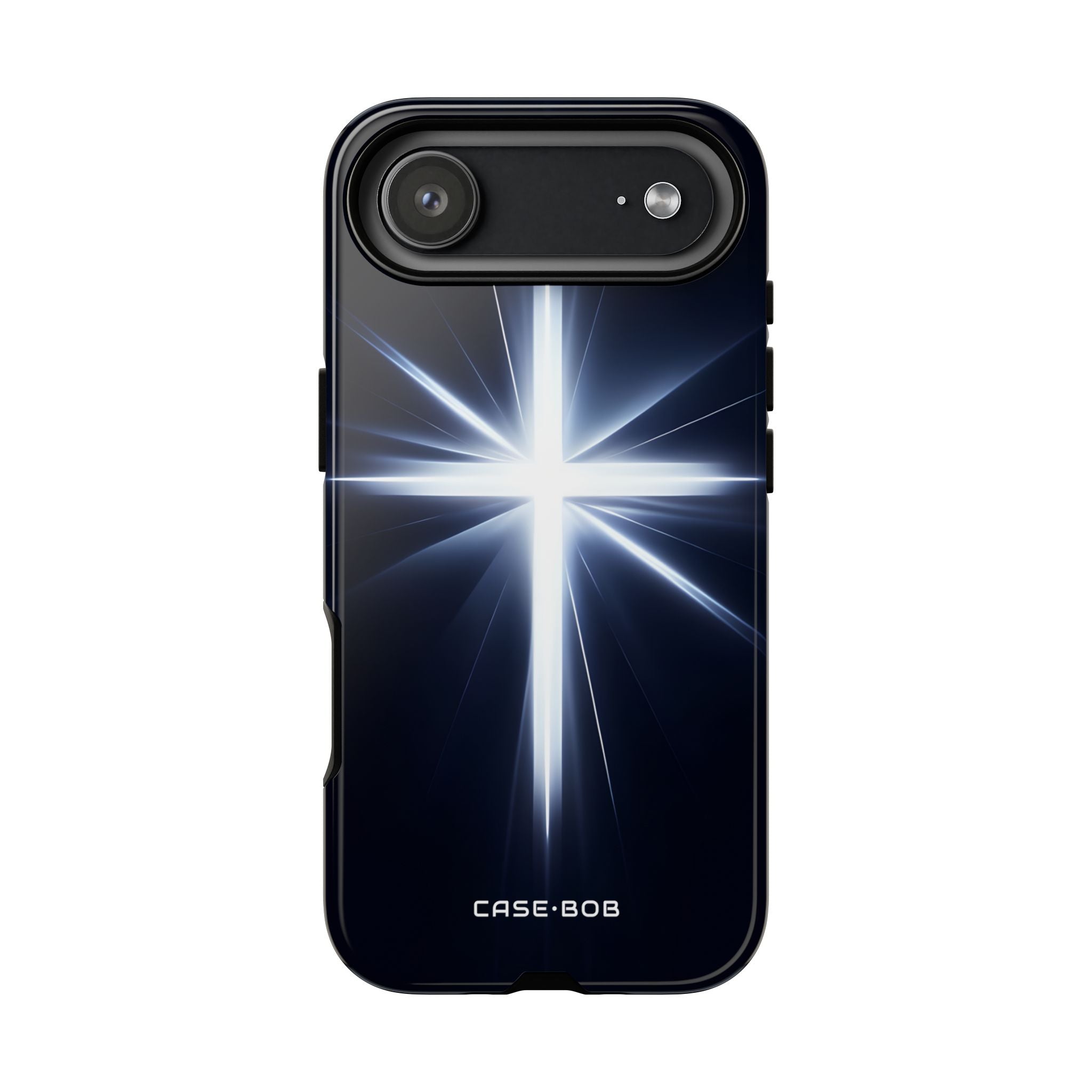 Glowing Crossburst iPhone 17 Air Case - Tough - CASE•BOB