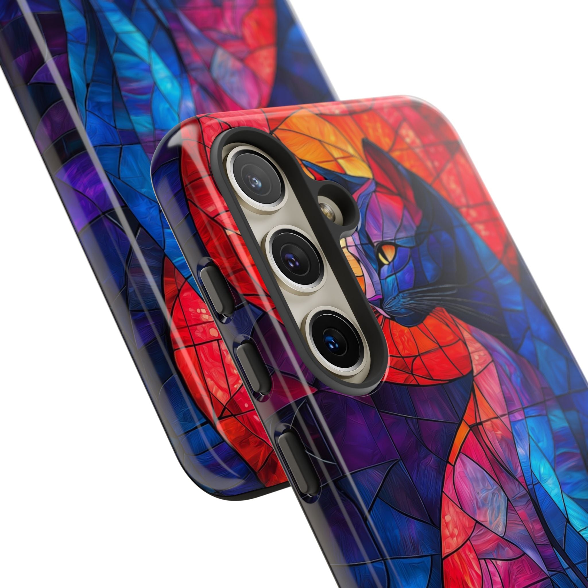 Celestial Cat Samsung S24 Case - Tough