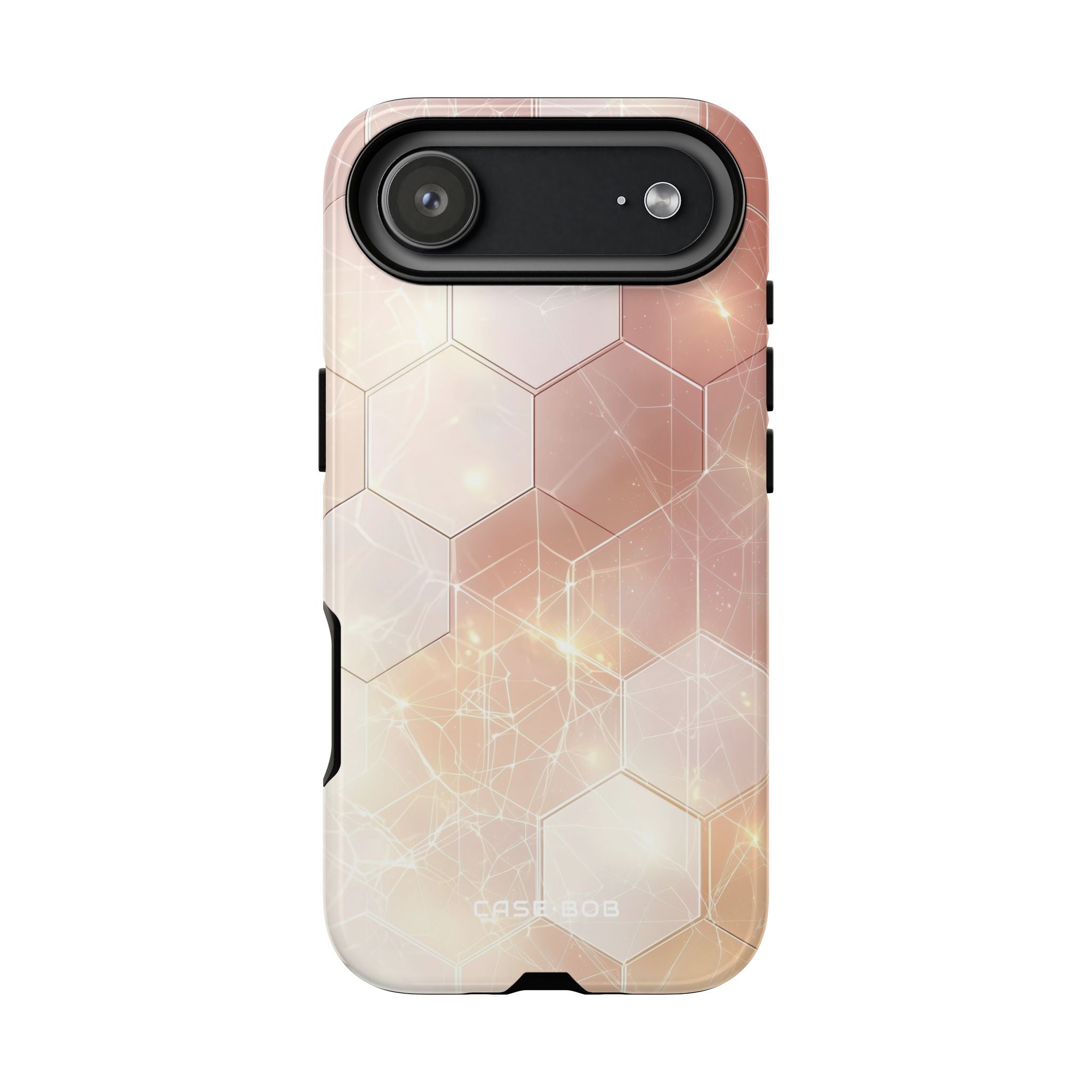 Honeycomb Glow iPhone 17 Air Case - Tough - CASE•BOB