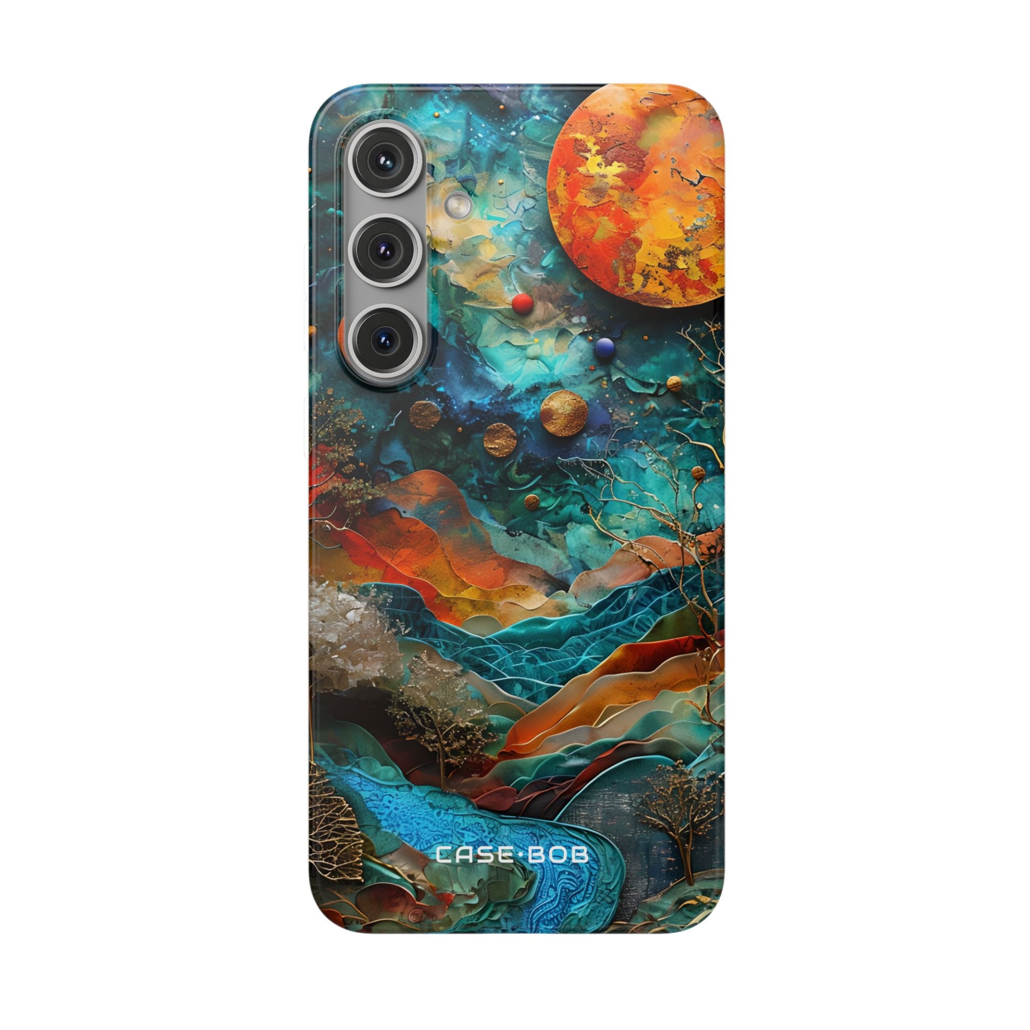 Celestial Ember Samsung S24 Plus Case - Soft