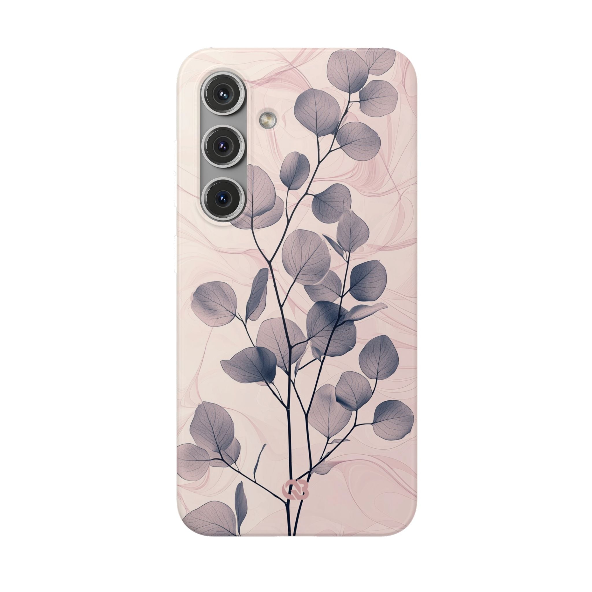 Ethereal Indigo Eucalyptus · Soft Phone Case for Samsung