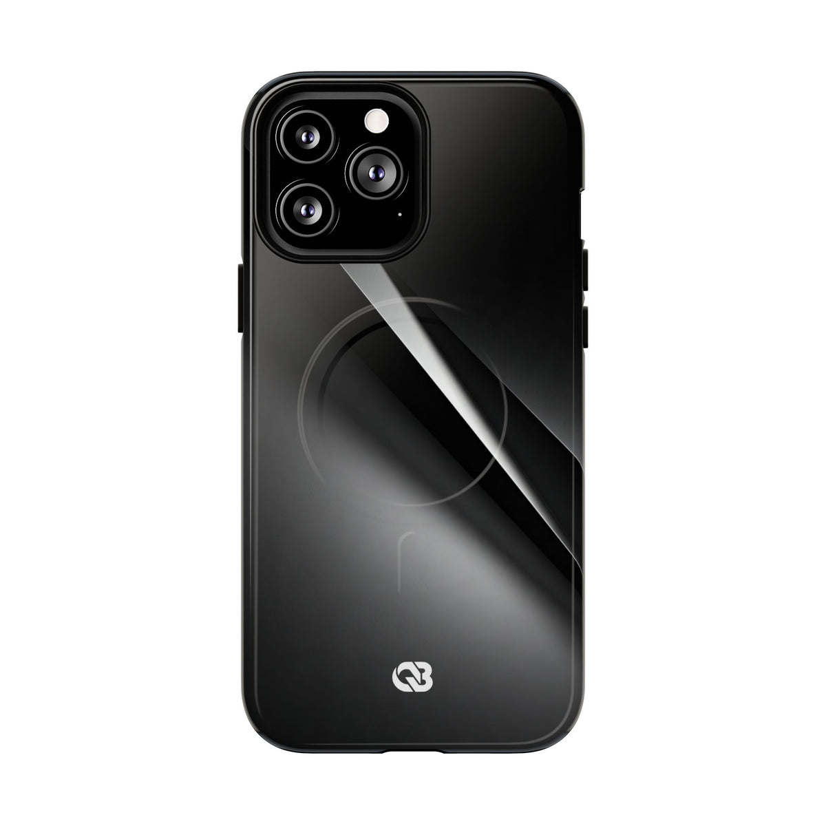 Obsidian Ridge · Tough 2.0 Magnetic Phone Case for iPhone · Black
