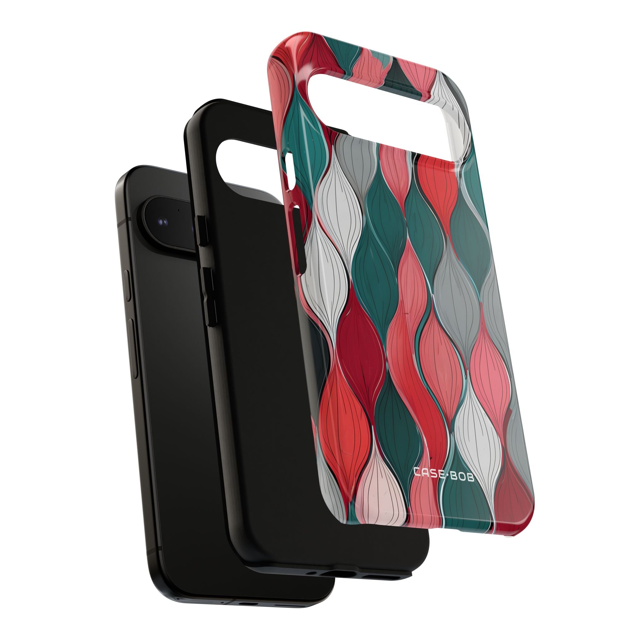 Leaf Cascade Teal Google Pixel 9 Pro XL Case - Tough