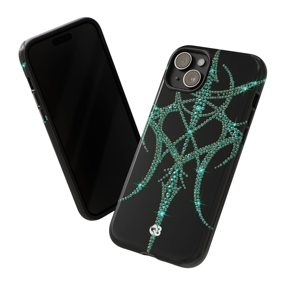 Teal Cyber Sigil · Tough Phone Case for iPhone · Teal