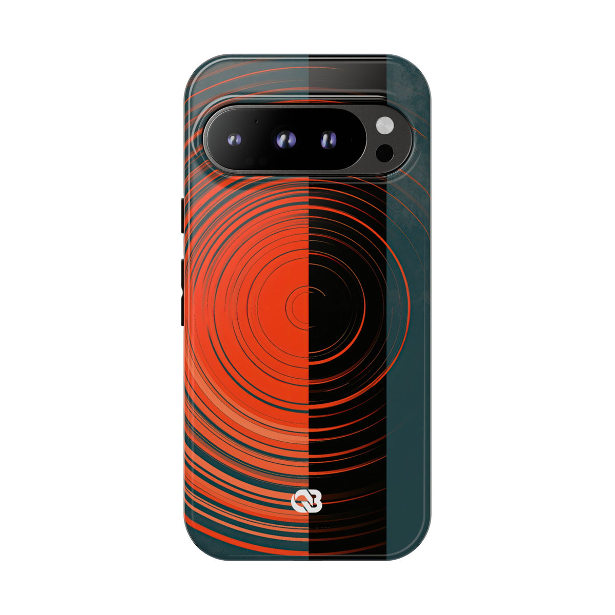 Orbital Meridian · Tough Phone Case for Pixel · Orange