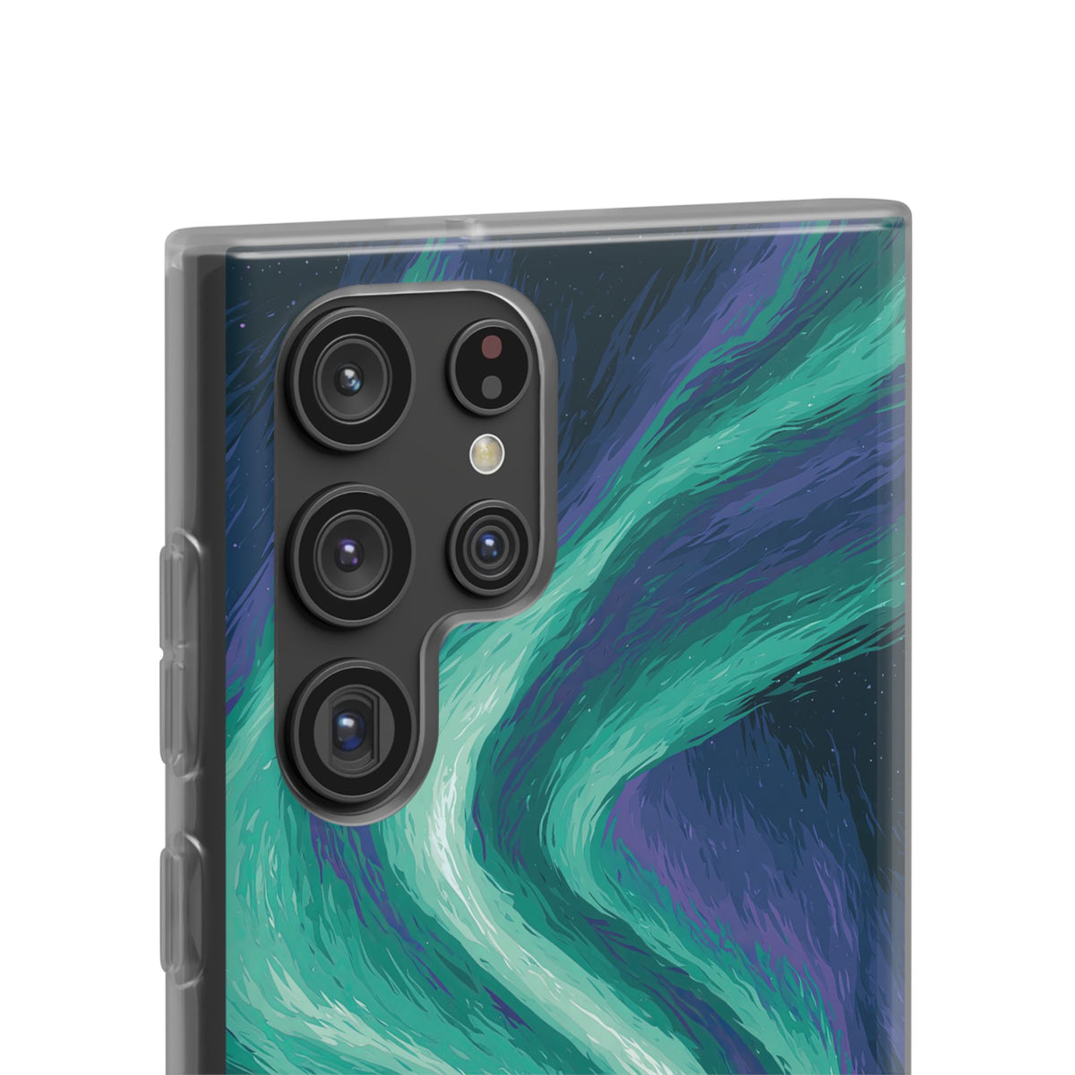 Arctic Aurora Bear · Lite Phone Case for Samsung · Teal