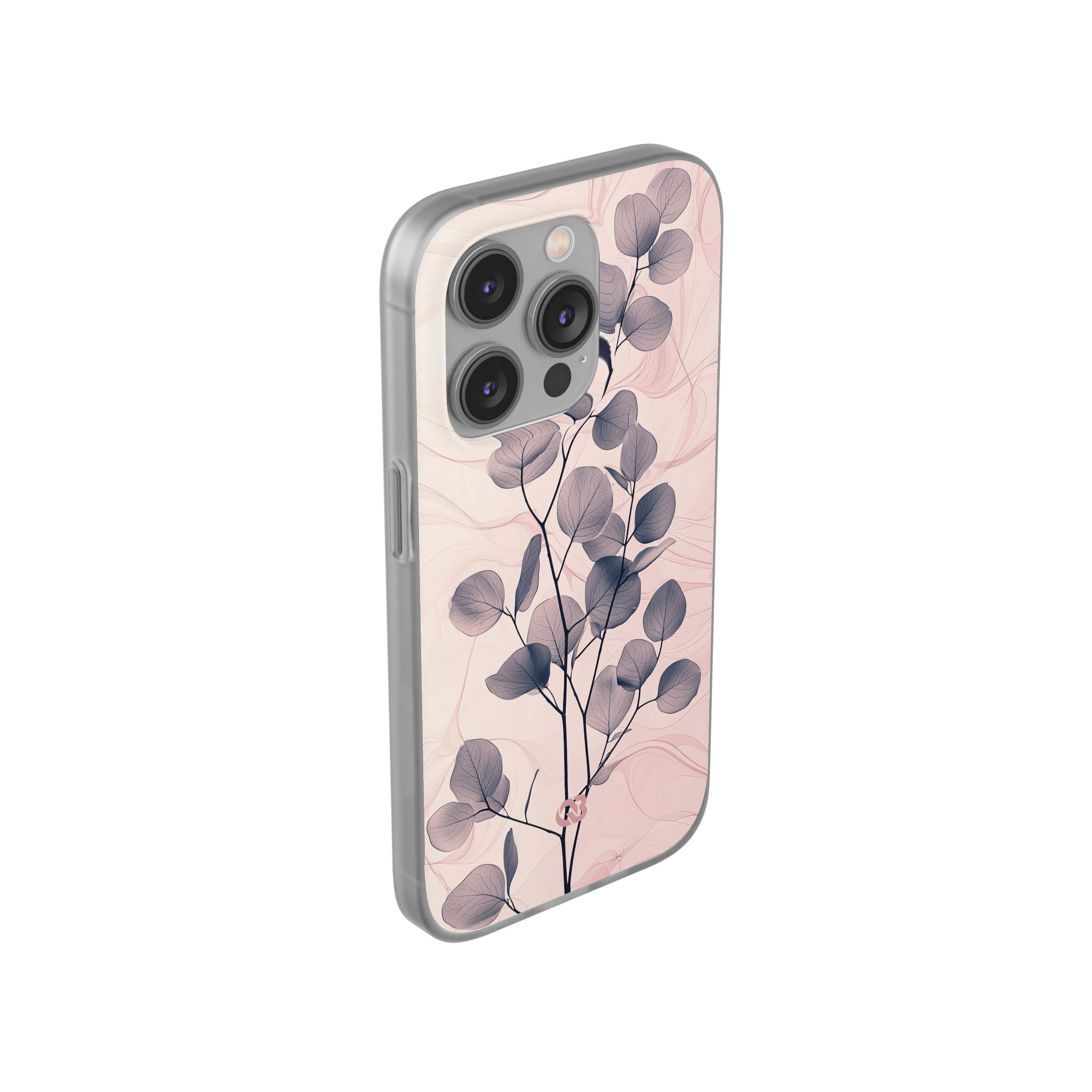 Ethereal Indigo Eucalyptus · Soft Phone Case for iPhone