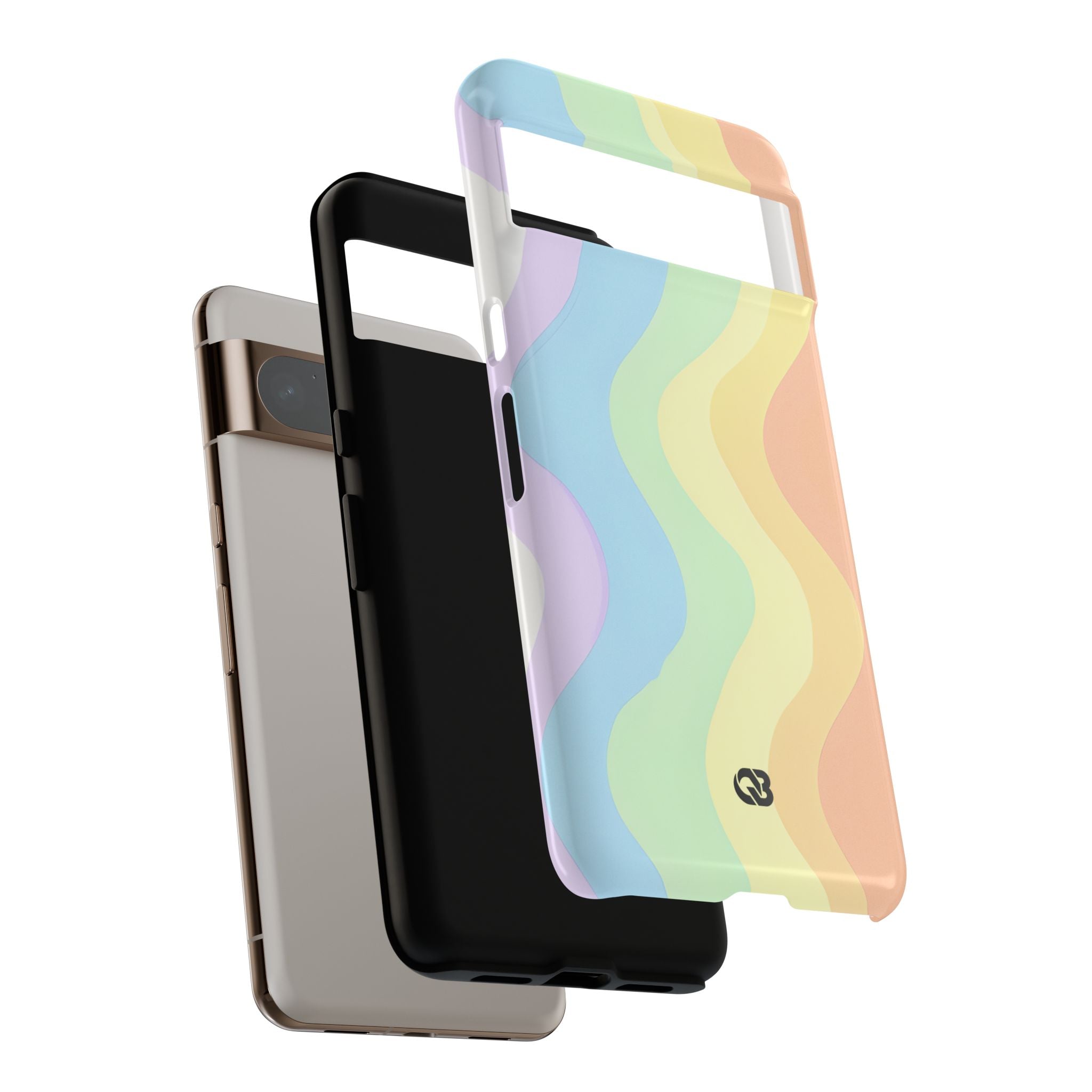 Pastel Ripple Flow · Tough Phone Case for Google Pixel