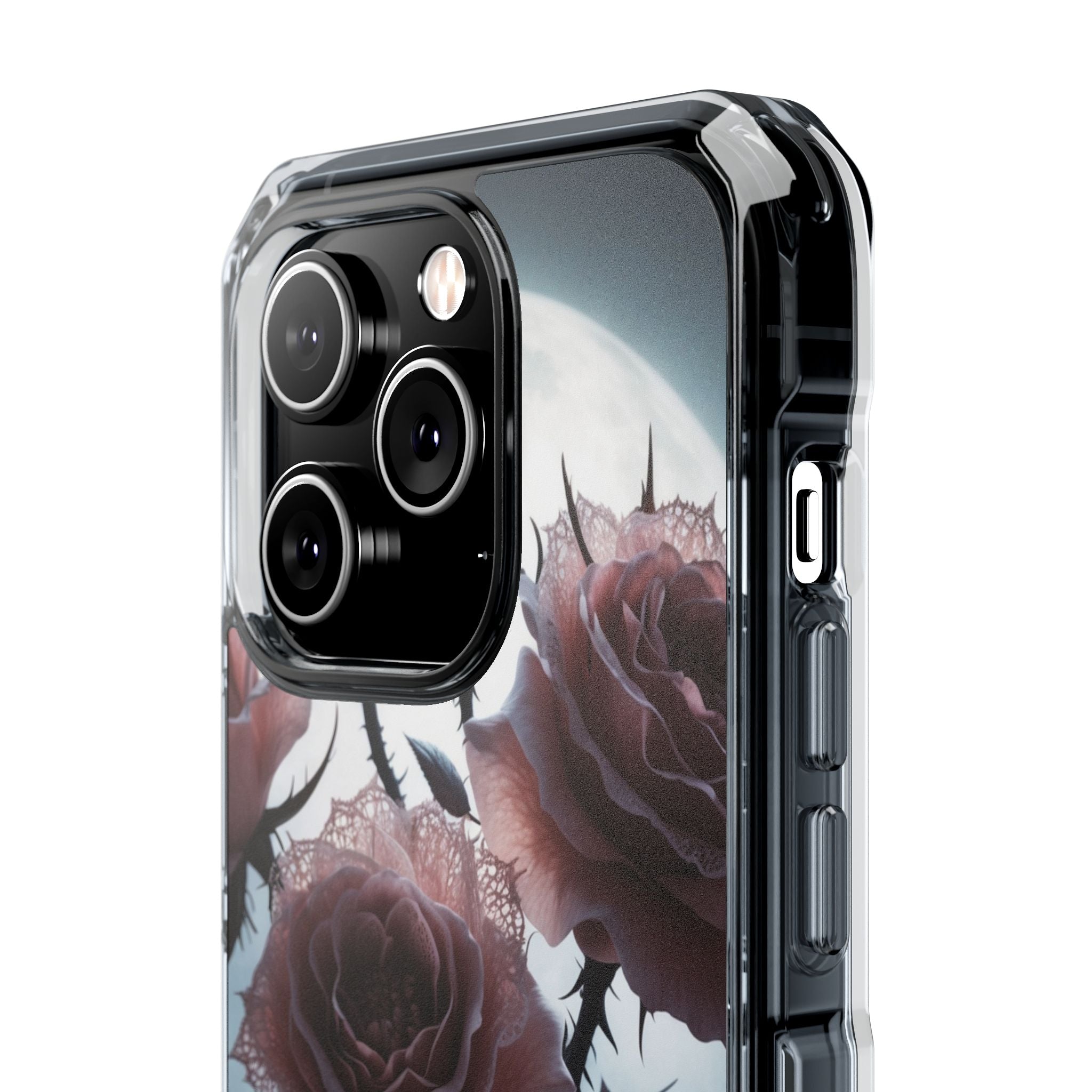 Lunar Lace Petals · Impact Coque de téléphone pour iPhone · Magsafe