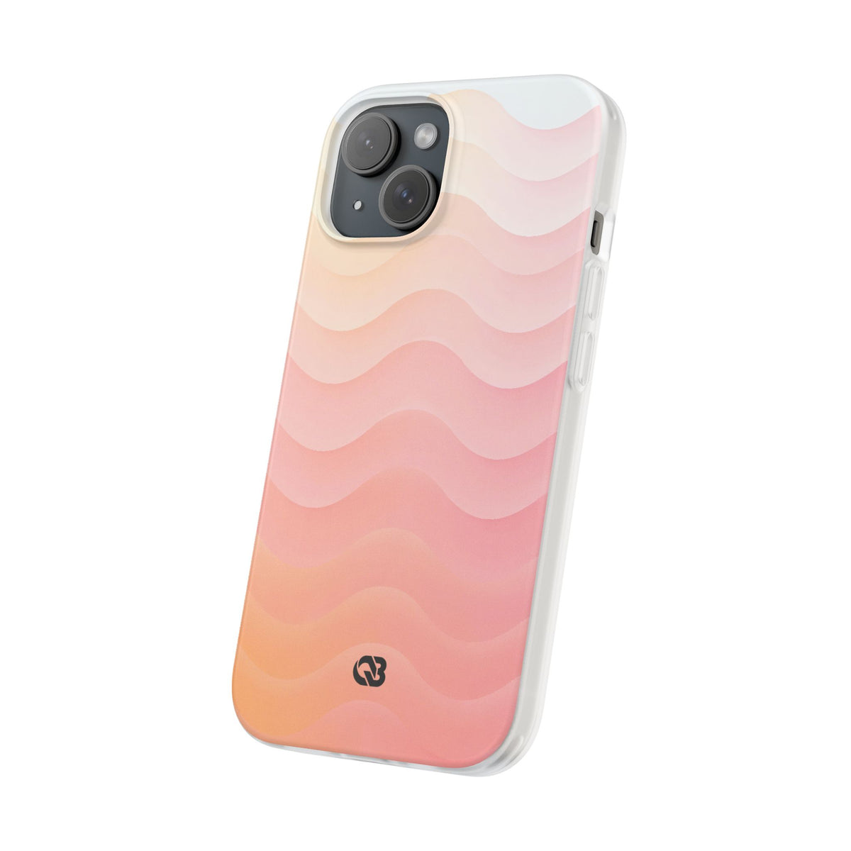 Blush Horizon Waves · Lite Phone Case for iPhone · Pink